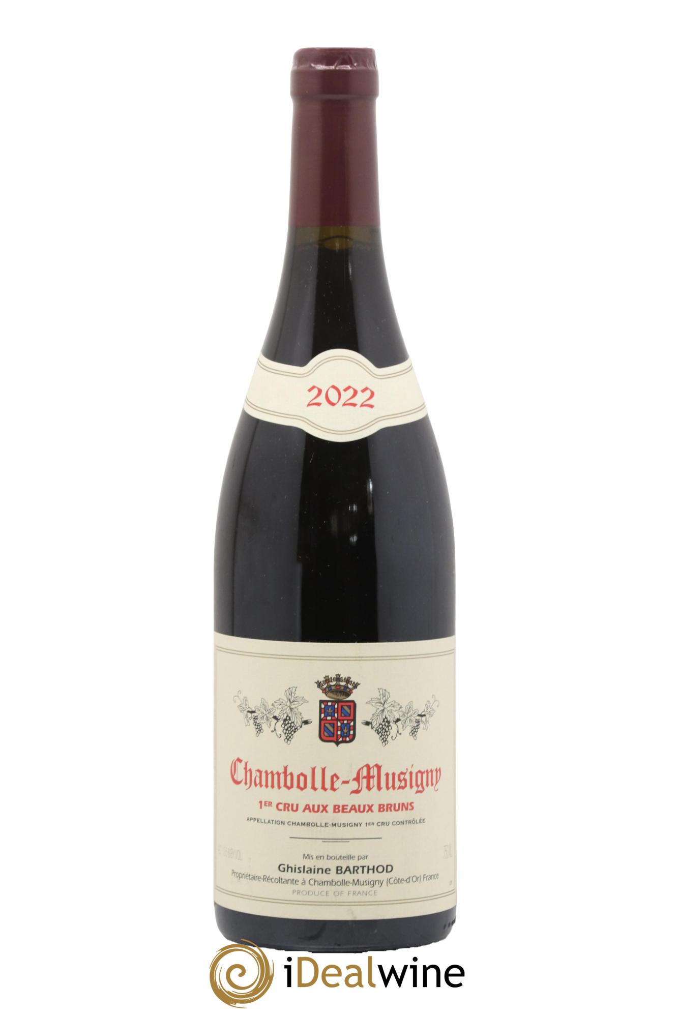 Chambolle-Musigny 1er Cru Aux Beaux Bruns Ghislaine Barthod 2022 - Posten von 1 Flasche - 0