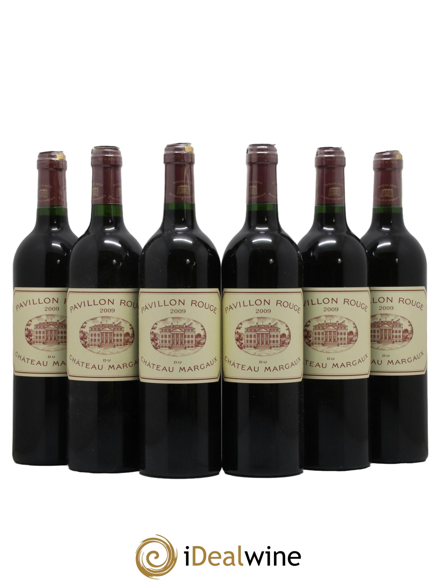 Pavillon Rouge du Château Margaux Second Vin 2009 - Lot de 6 bouteilles - 0