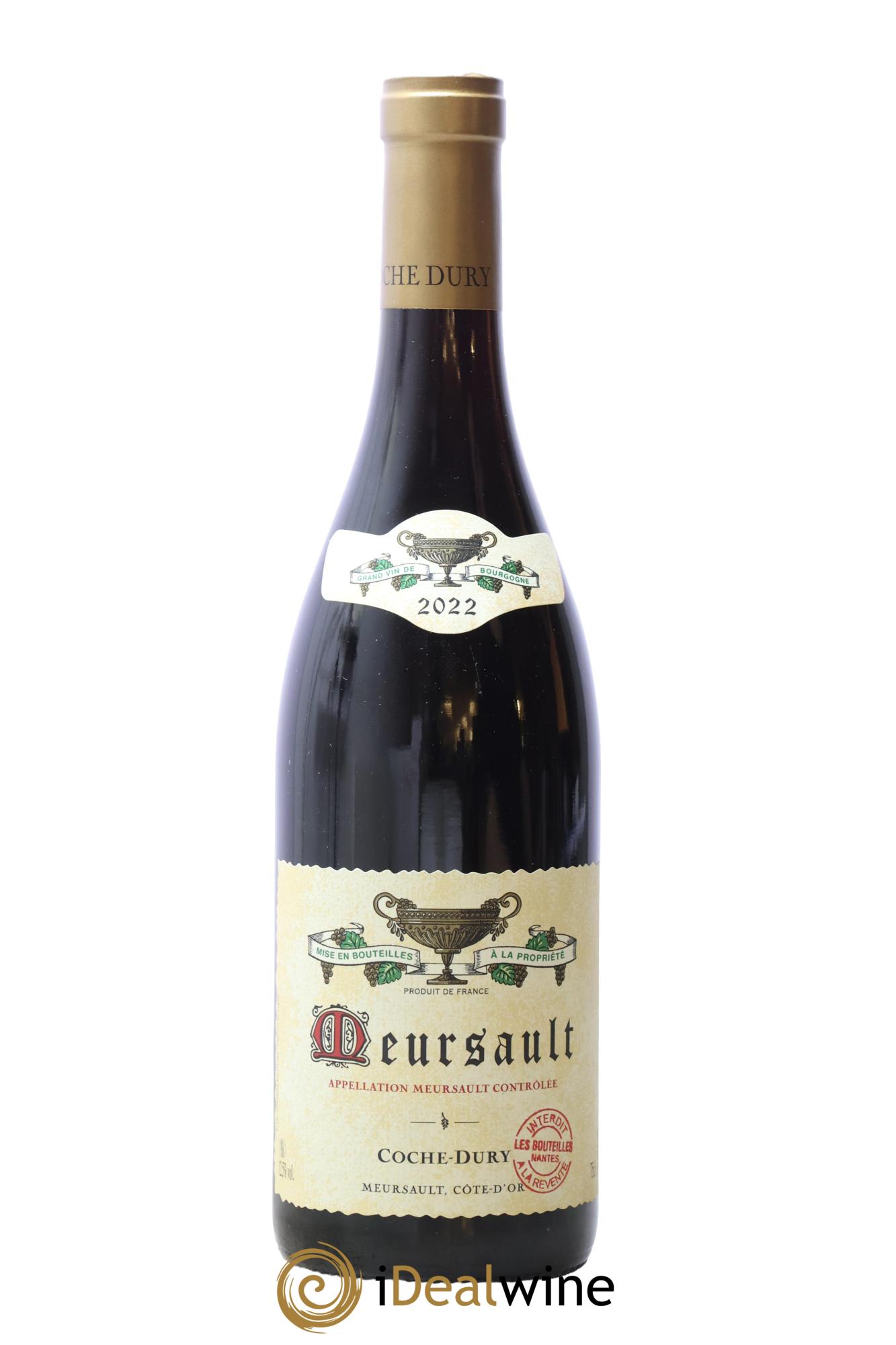 Meursault Coche Dury (Domaine) 2022 - Lot de 1 bouteille - 0
