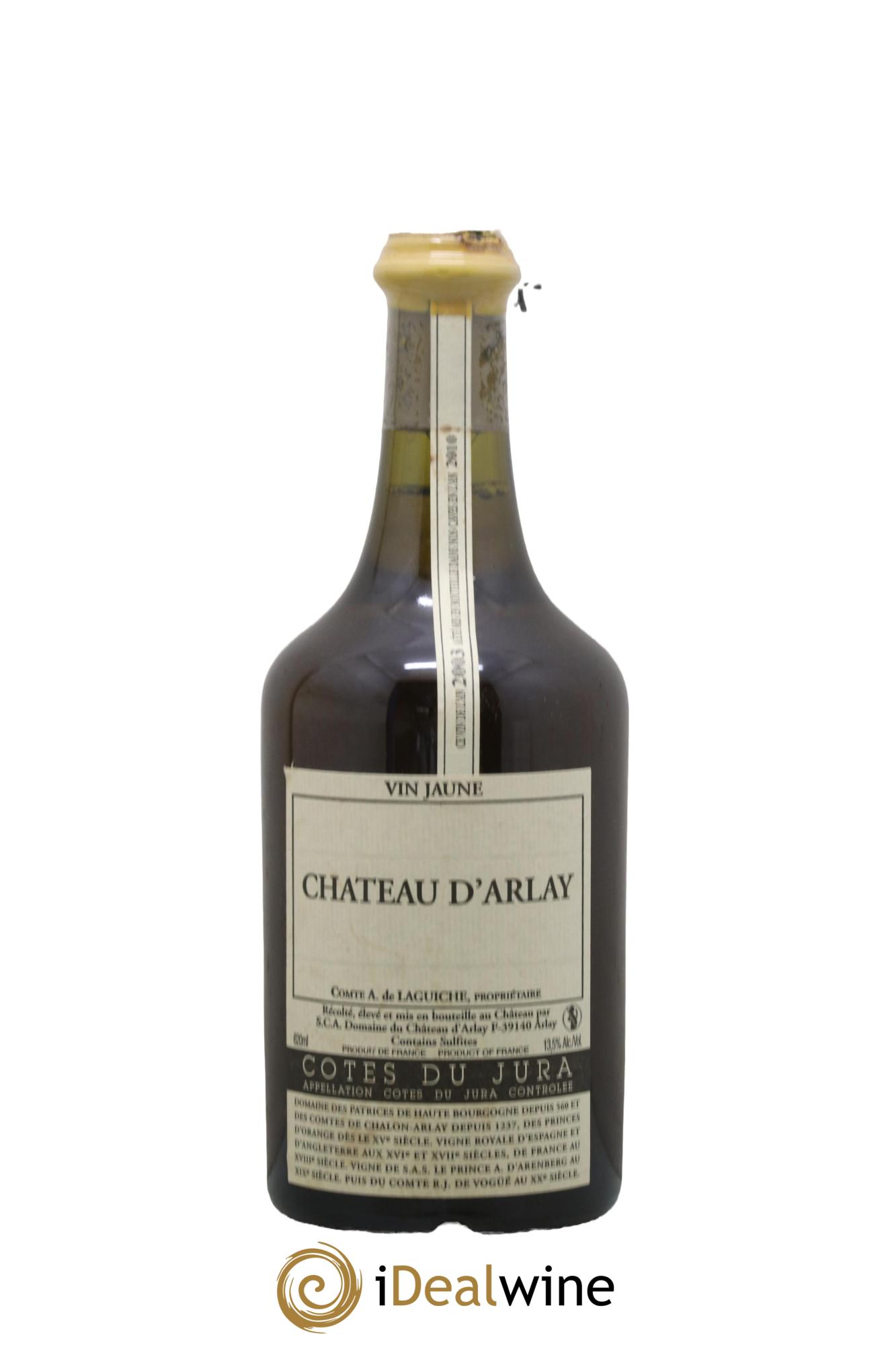 Côtes du Jura Vin jaune Château d'Arlay 2003 - Lotto di 1 clavelin - 0