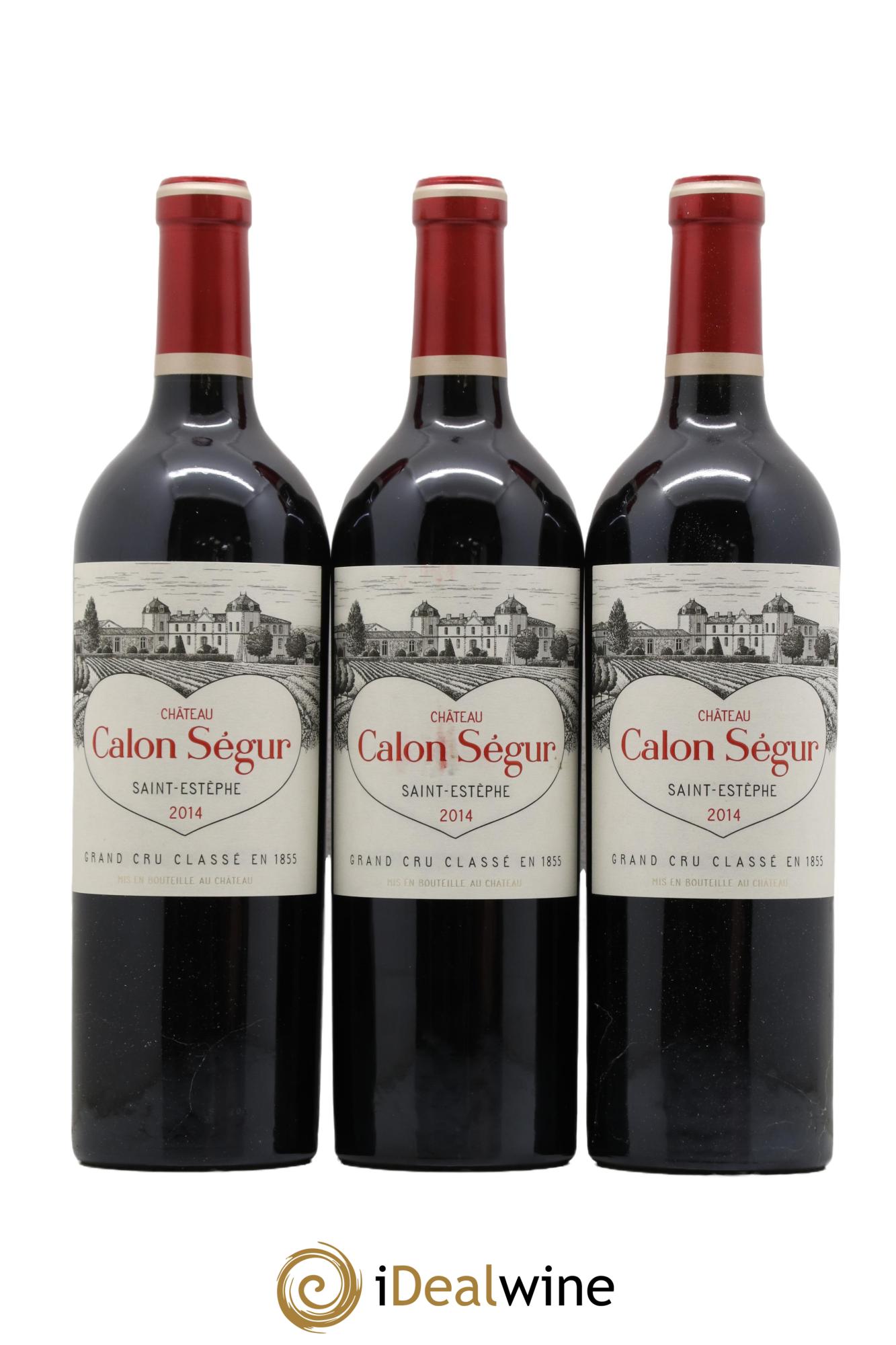 Château Calon Ségur 3ème Grand Cru Classé 2014 - Lot of 12 bottles - 1