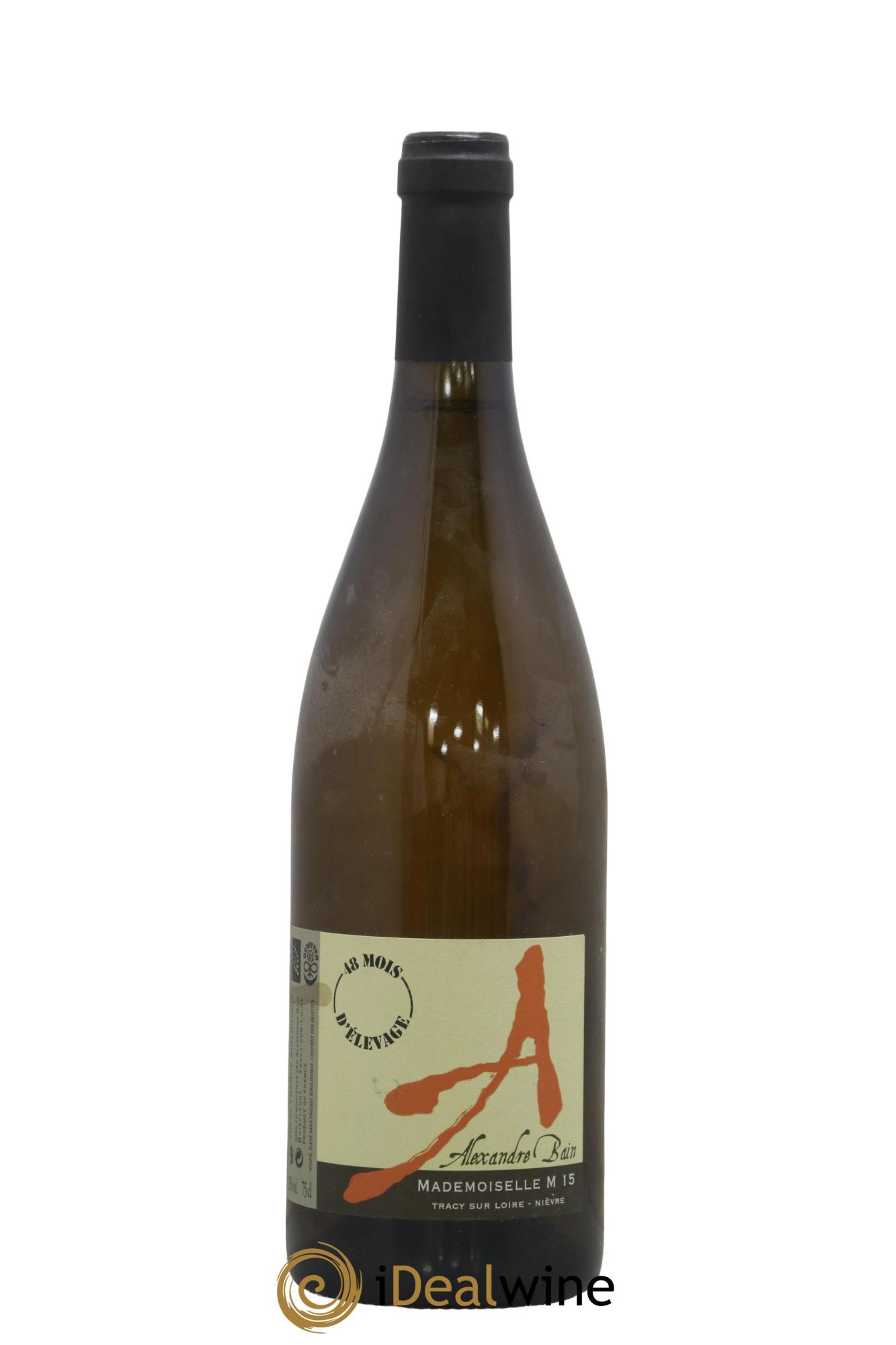 Vin de France Mademoiselle M Alexandre Bain 2015 - Lot de 1 bouteille - 0