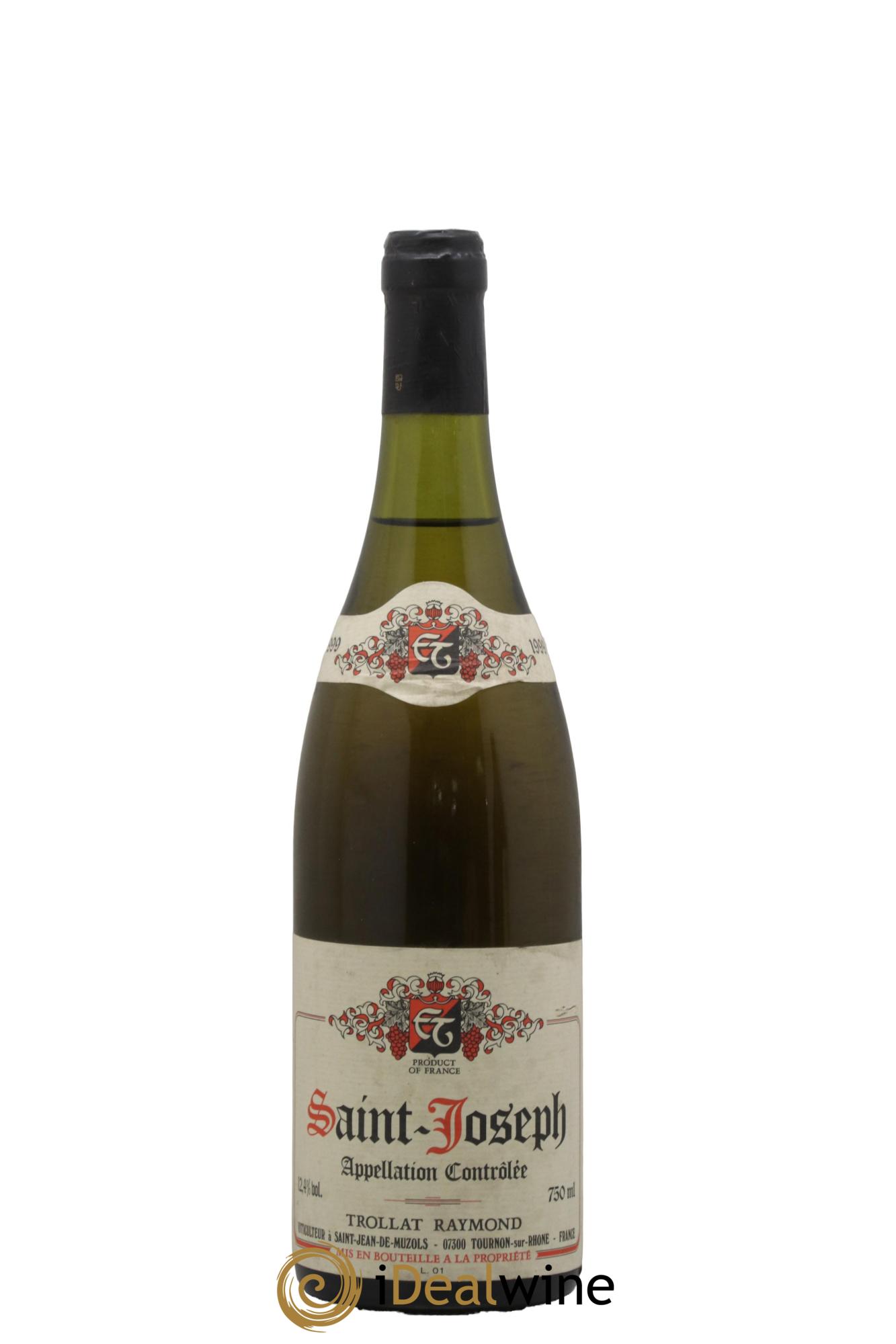 Saint-Joseph Raymond Trollat 1999 - Lot de 1 bouteille - 0