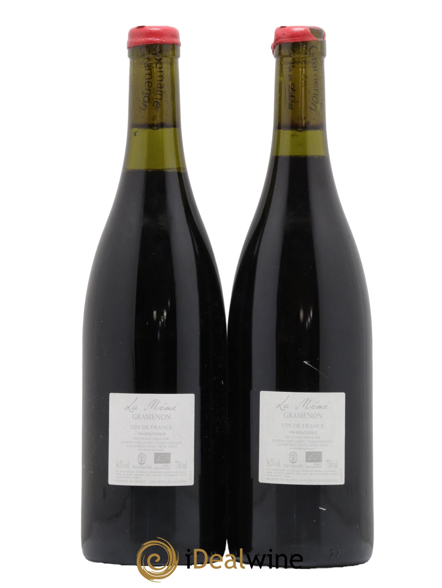 Côtes-du-Rhône La Mémé Ceps Centenaires Gramenon (Domaine) 2016 - Lot de 2 bouteilles - 1