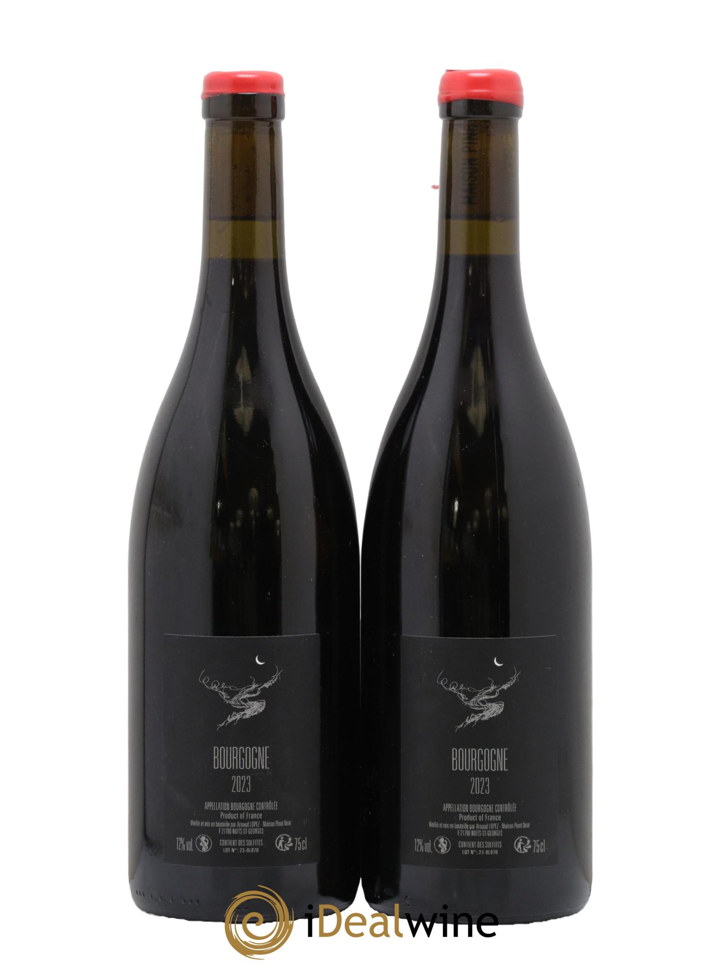 Bourgogne Lazaro Arnaud Lopez 2023 - Lotto di 2 bottiglie - 1