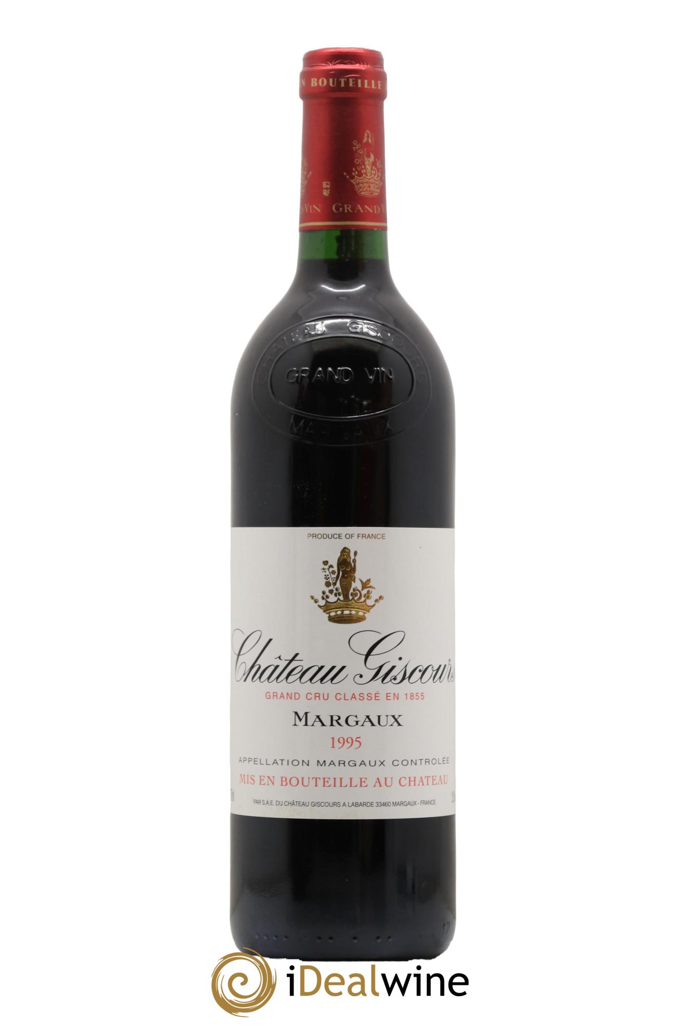 Château Giscours 3ème Grand Cru Classé 1995 - Lot de 1 bouteille - 0