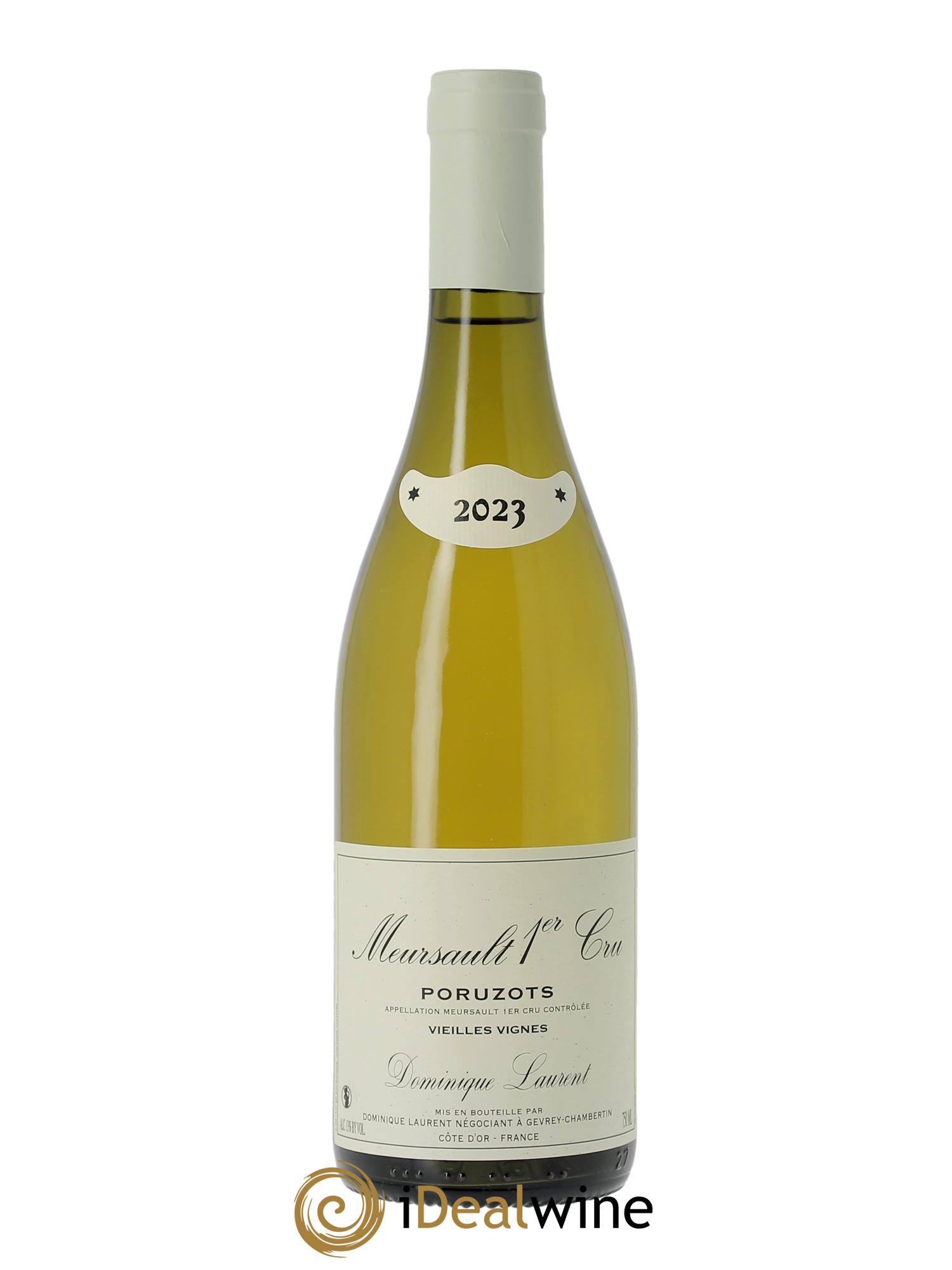 Meursault 1er Cru Poruzots Vieilles Vignes Dominique Laurent 2023 - Lot de 1 bouteille - 0