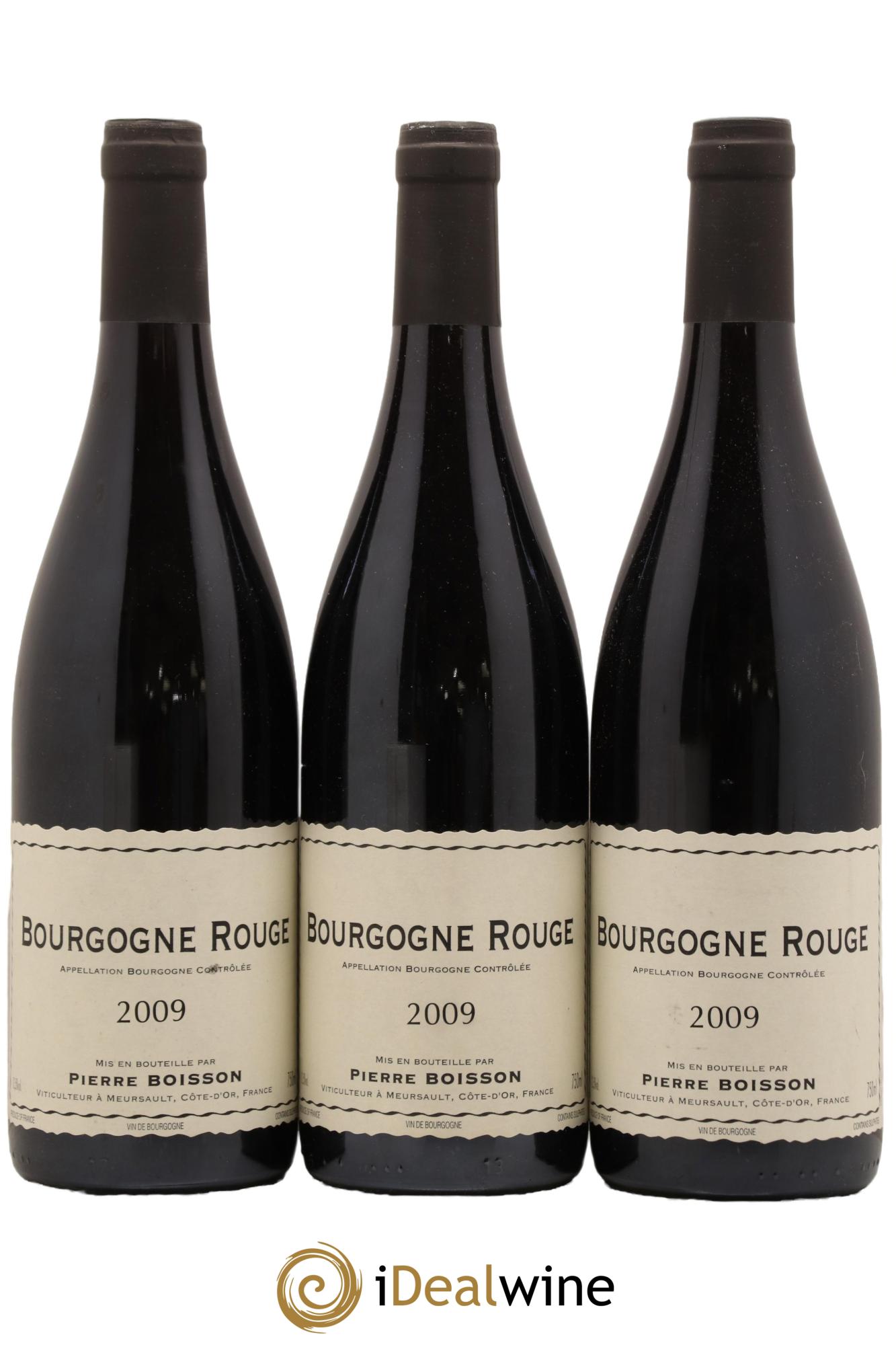 Bourgogne Pinot Noir Domaine Boisson 2009 - Lot de 3 bouteilles - 0