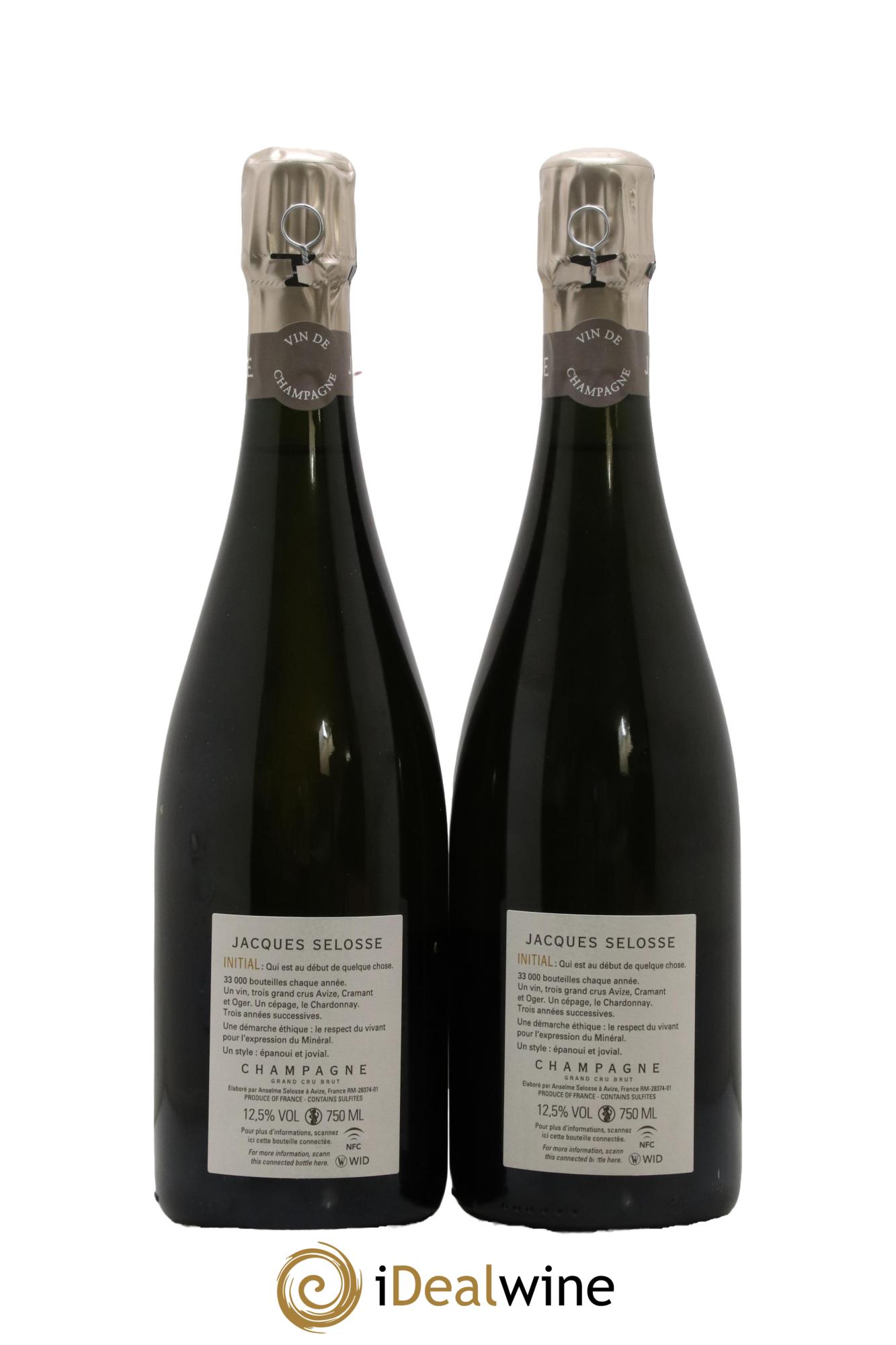 Initial Brut Jacques Selosse - Posten von 2 Flaschen - 1