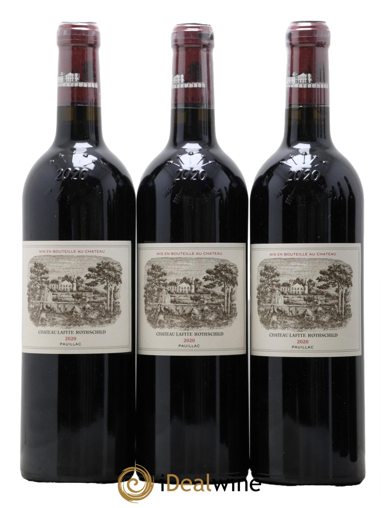 Château Lafite Rothschild 1er Grand Cru Classé 2020 - Lotto di 6 bottiglie - 3