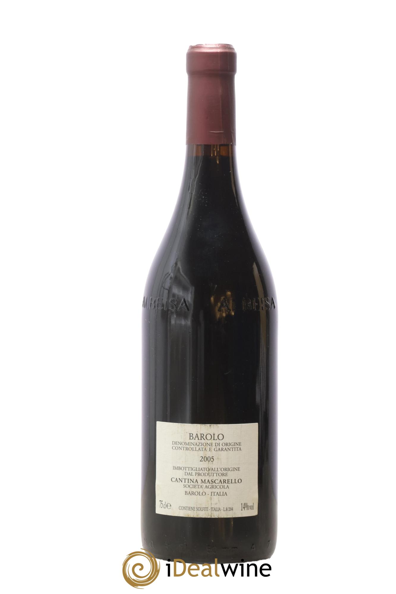 Barolo DOCG Artist Label Bartolo Mascarello Bartollo Mascarello 2005 - Lot of 1 bottle - 1