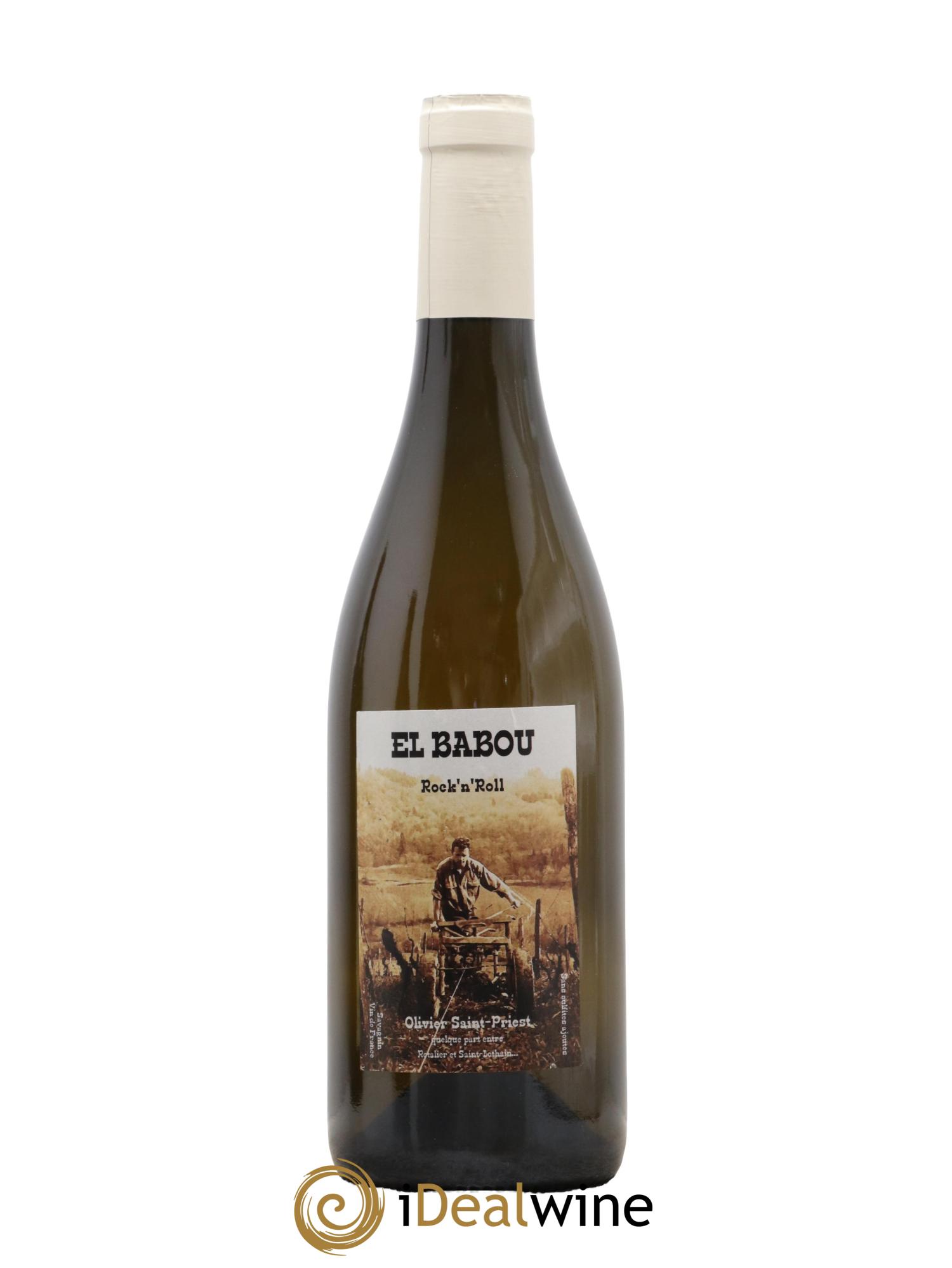 Vin de France Savagnin Rock'N Roll El Babou (Olivier Saint-Priest) - Lot de 1 bouteille - 0