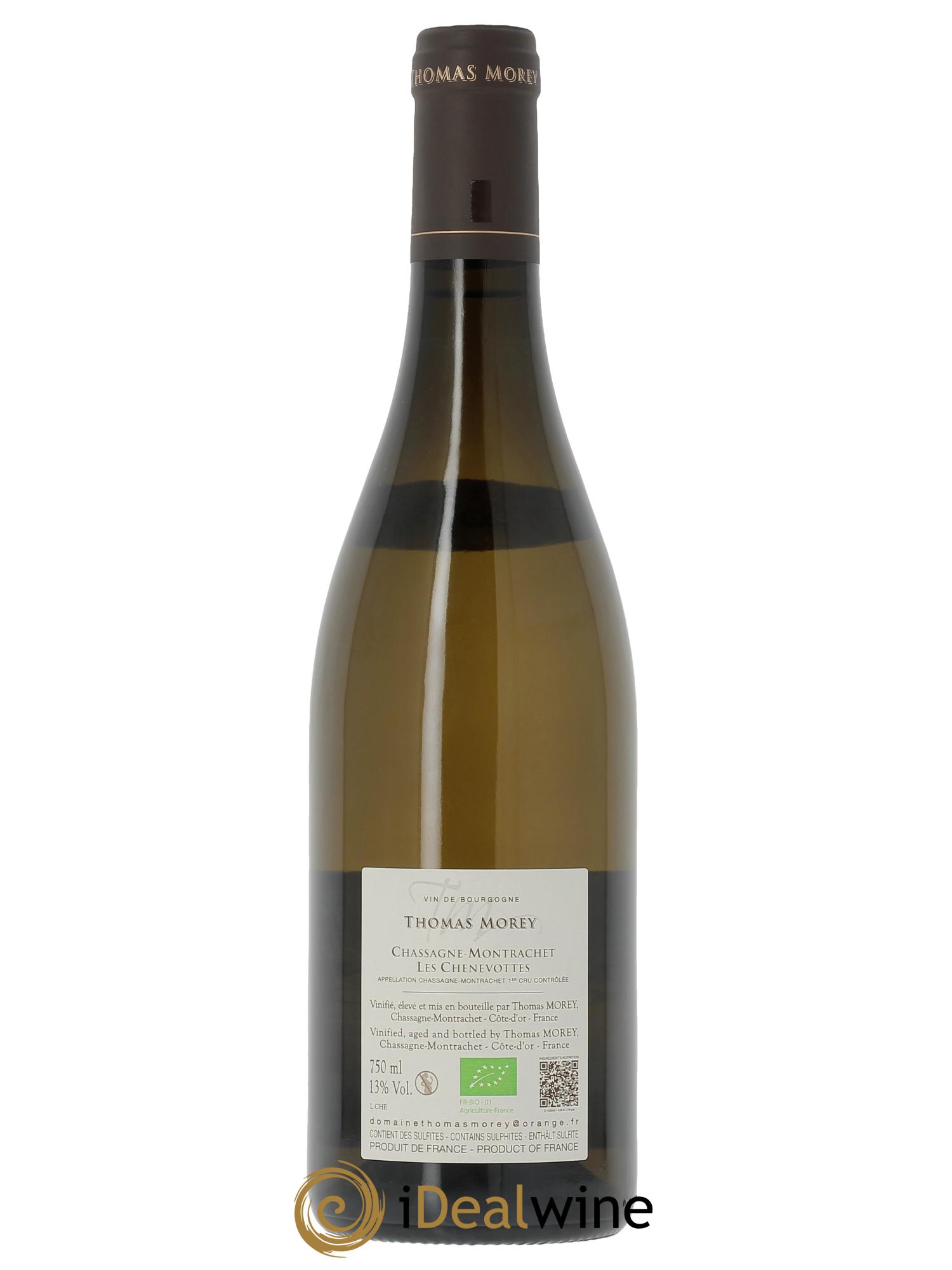 Chassagne-Montrachet 1er Cru Les Chenevottes Thomas Morey  2024 - Lotto di 1 bottiglia - 1