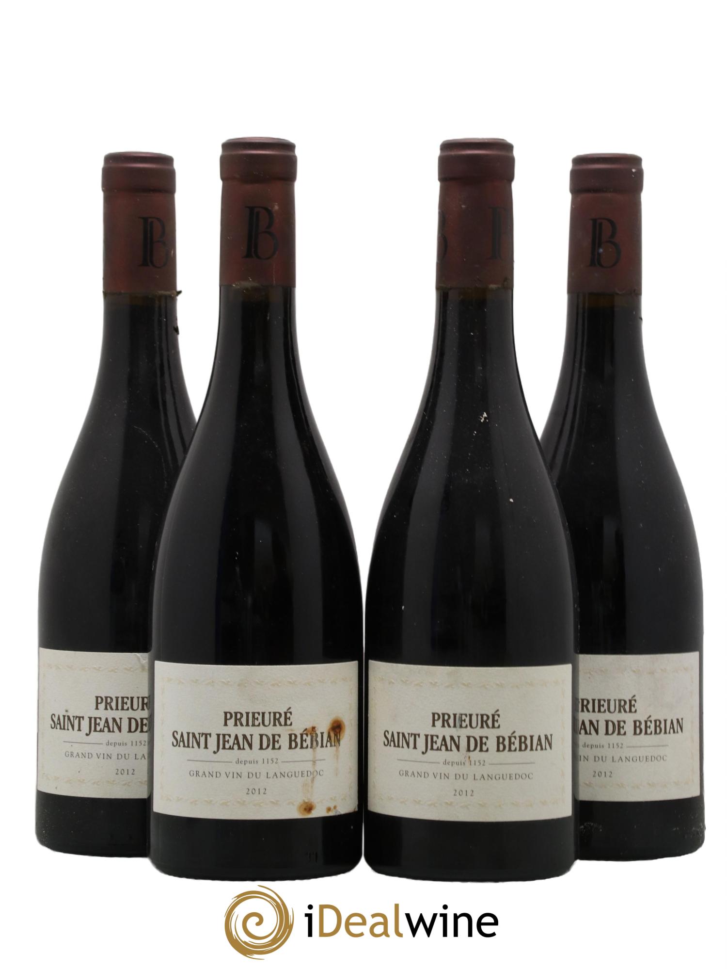 Languedoc Prieuré St-Jean de Bébian 2012 - Lot de 4 bouteilles - 0