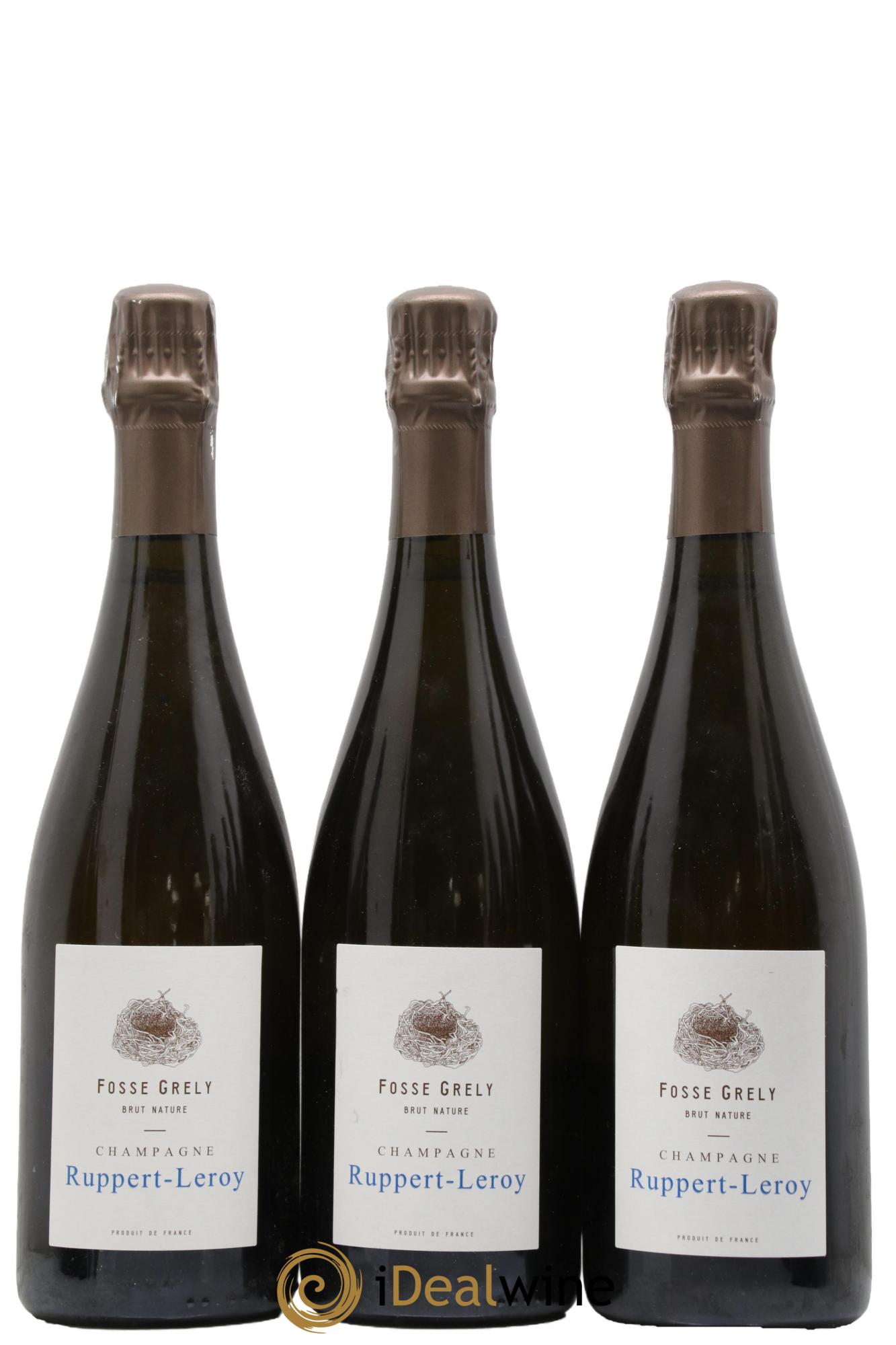 Fosse-Grely Brut Nature Ruppert-Leroy 2020 - Lot de 3 bouteilles - 0