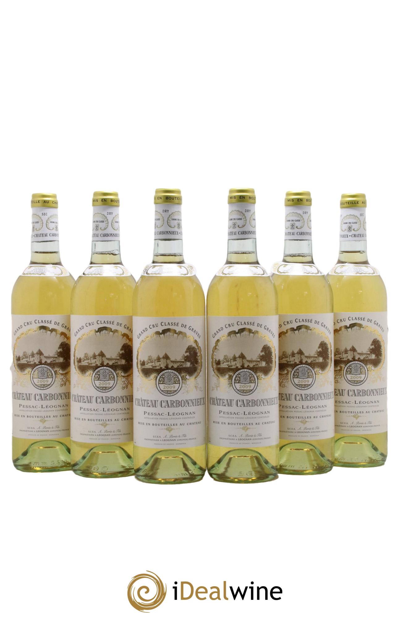 Château Carbonnieux Cru Classé de Graves 2009 - Lot de 6 bouteilles - 0