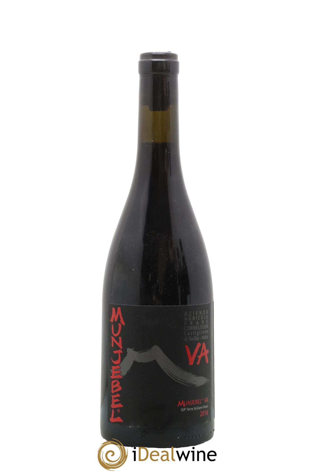 Terre Siciliane IGT Munjebel VA Frank Cornelissen 2016 - Lot de 1 bouteille - 0