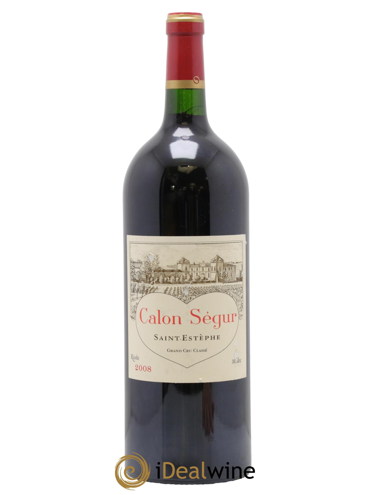 Château Calon Ségur 3ème Grand Cru Classé 2008 - Lot de 1 magnum - 0