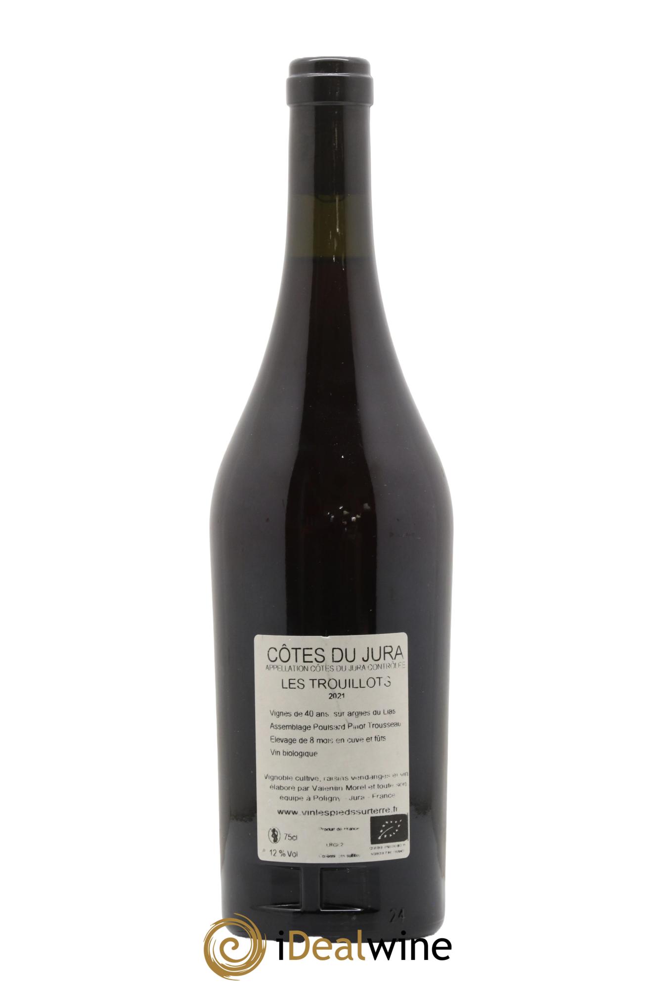 Côtes du Jura Les Trouillots Assemblage Valentin Morel 2021 - Lot de 1 bouteille - 1