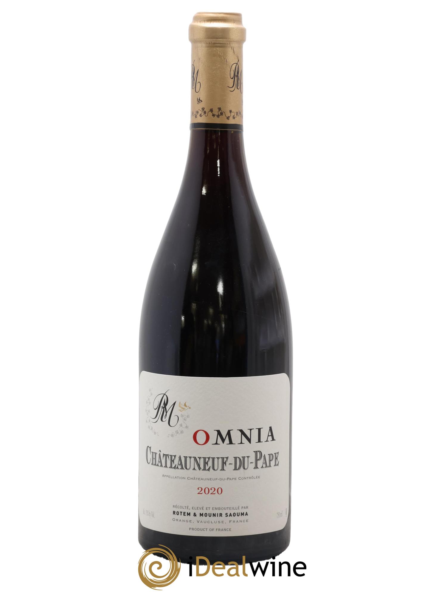 Châteauneuf-du-Pape Omnia Rotem et Mounir Saouma 2020 - Lotto di 1 bottiglia - 0