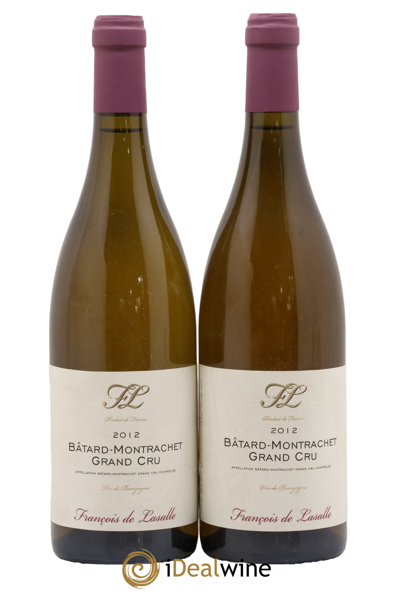 Bâtard-Montrachet Grand Cru François de Lasalle 2012 - Lot de 2 bouteilles - 0