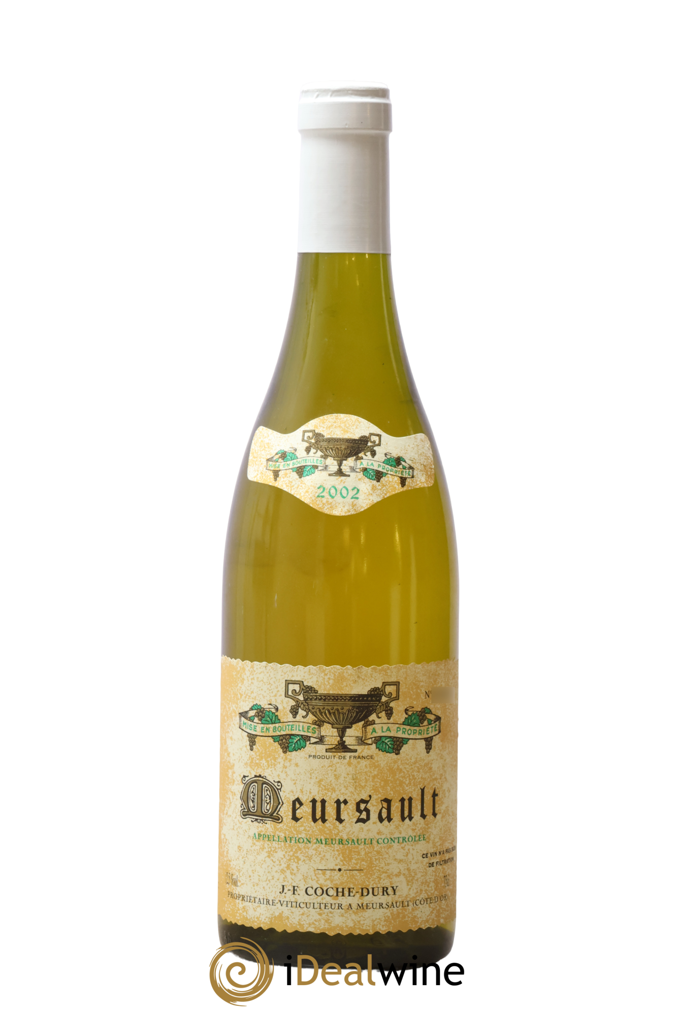 Meursault Coche Dury (Domaine) 2002 - Lot de 1 bouteille - 0