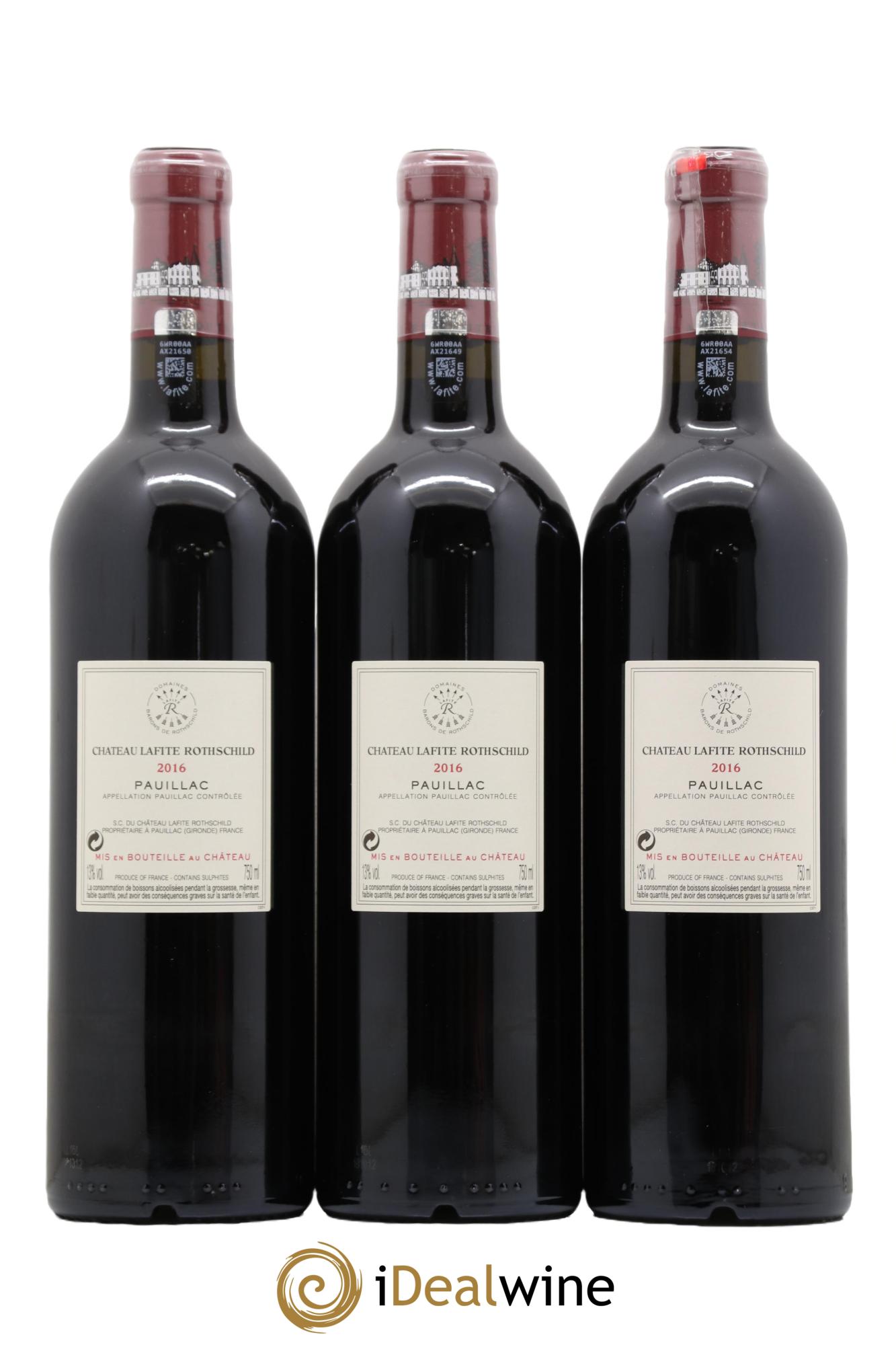Château Lafite Rothschild 1er Grand Cru Classé 2016 - Lot de 6 bouteilles - 4