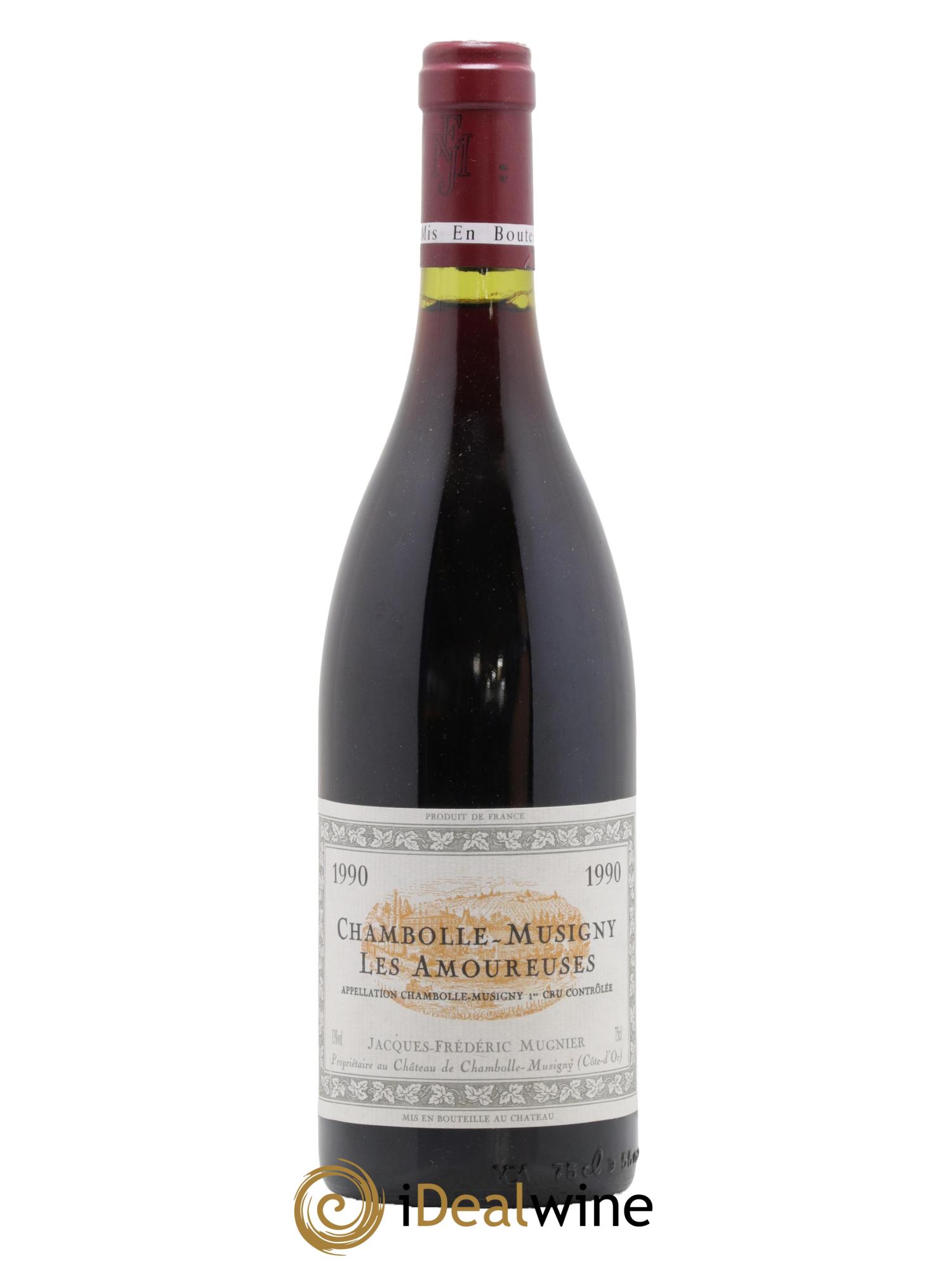 Chambolle-Musigny 1er Cru Les Amoureuses Jacques-Frédéric Mugnier 1990 - Lotto di 1 bottiglia - 0
