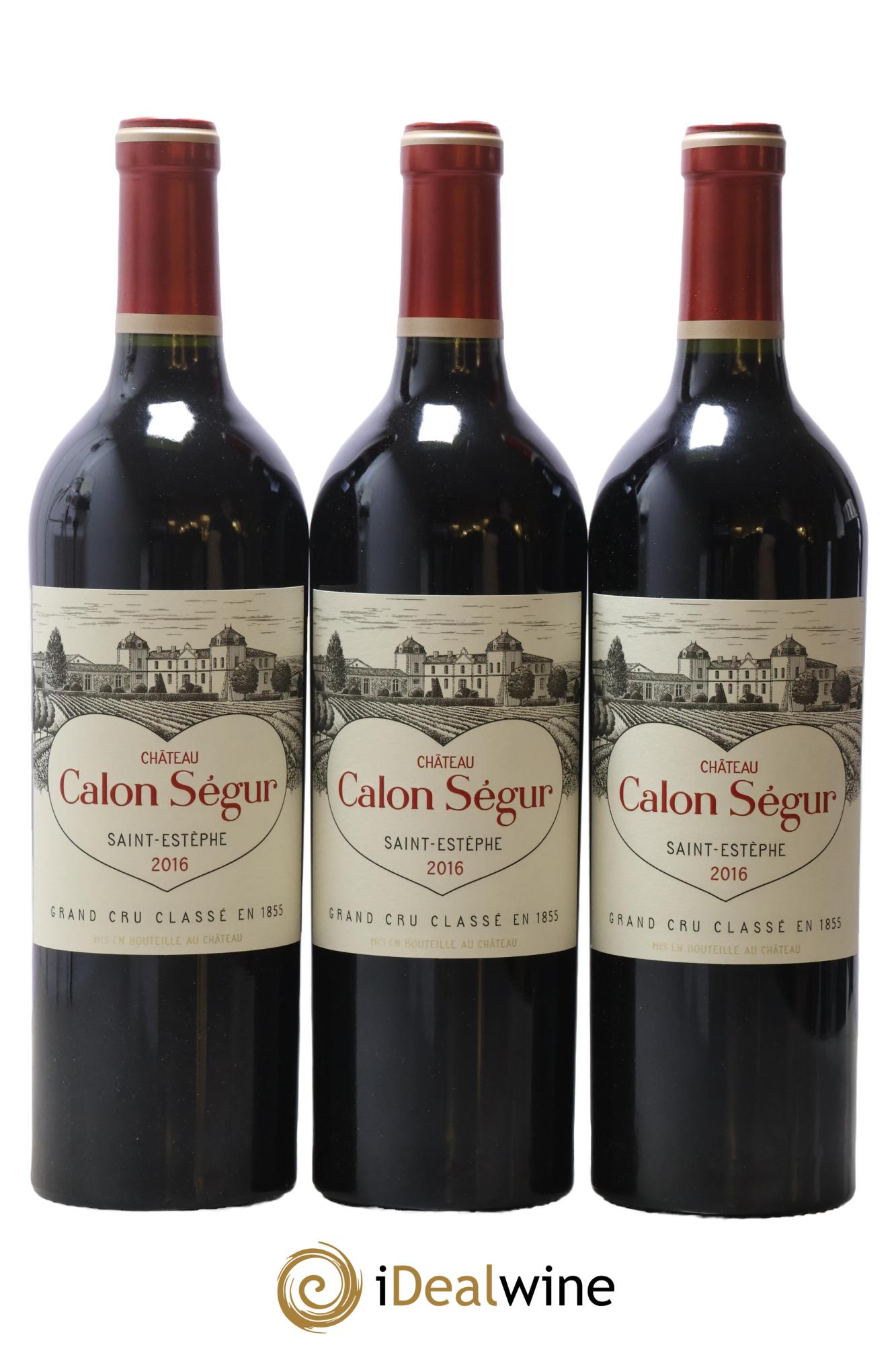 Château Calon Ségur 3ème Grand Cru Classé 2016 - Lot of 6 bottles - 1