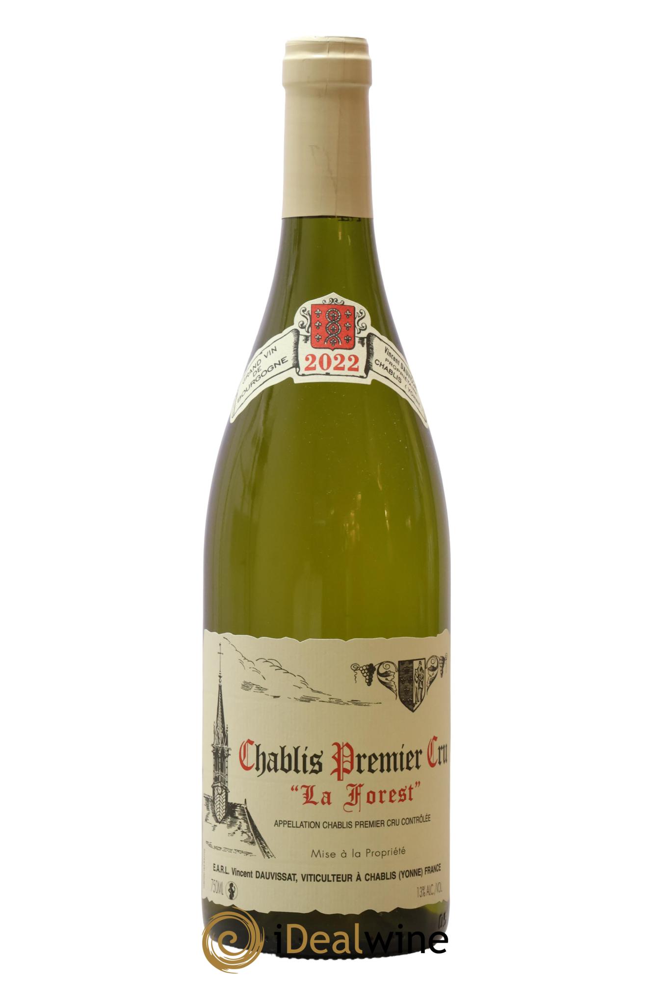 Chablis 1er Cru La Forest Vincent Dauvissat (Domaine) 2022 - Lotto di 1 bottiglia - 0