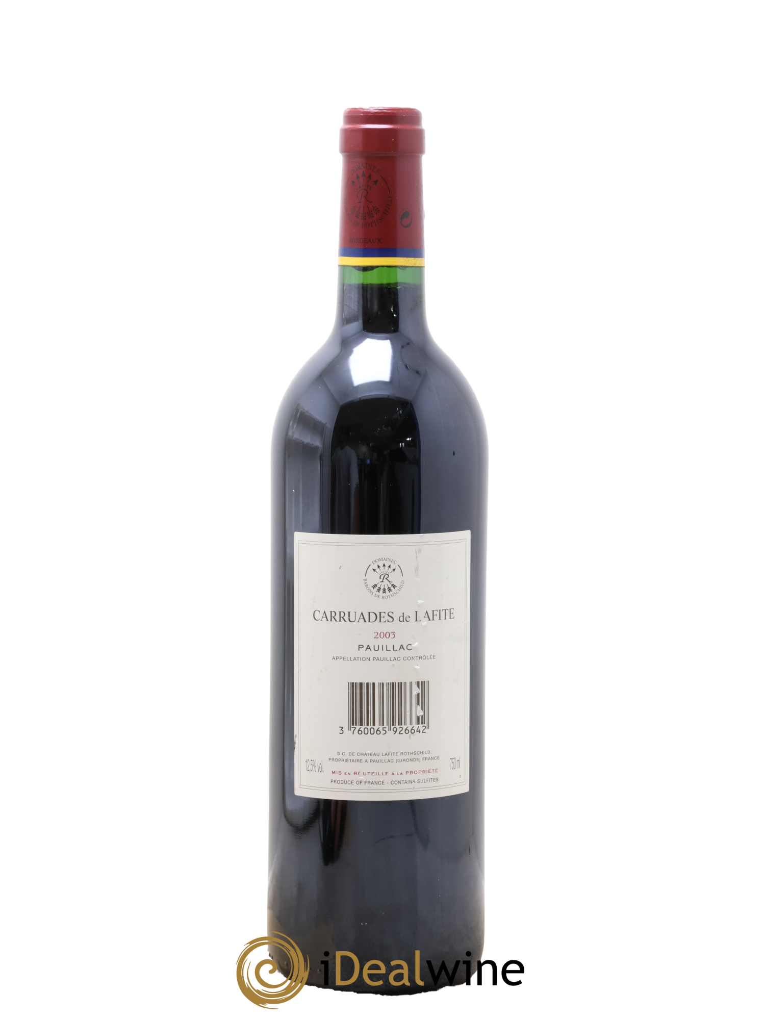 Carruades de Lafite Rothschild Second Vin 2003 - Lotto di 1 bottiglia - 1