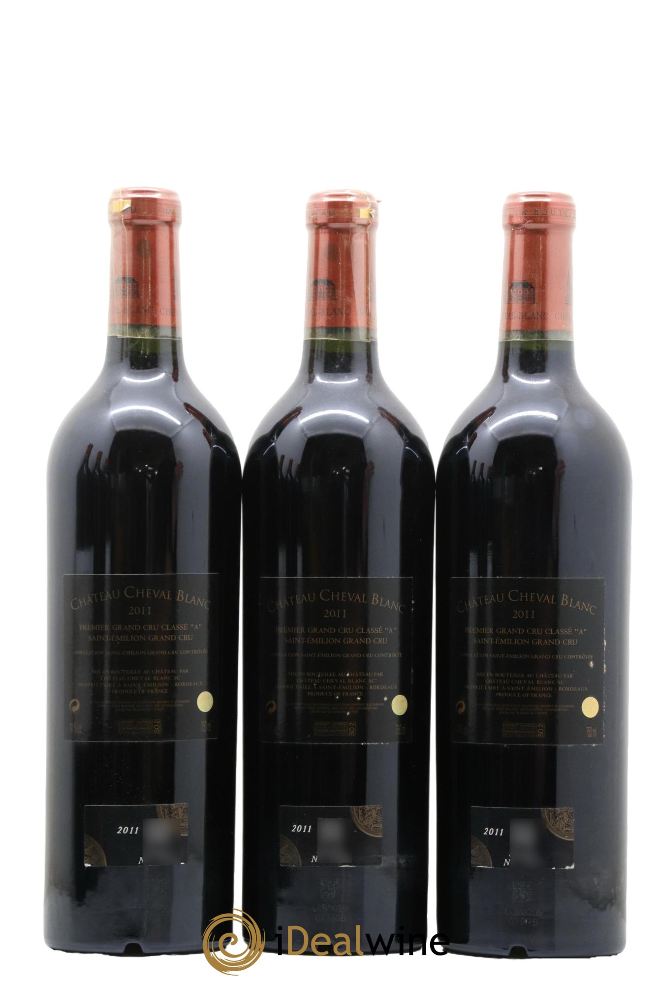 Château Cheval Blanc 1er Grand Cru Classé A 2011 - Lot of 6 bottles - 2