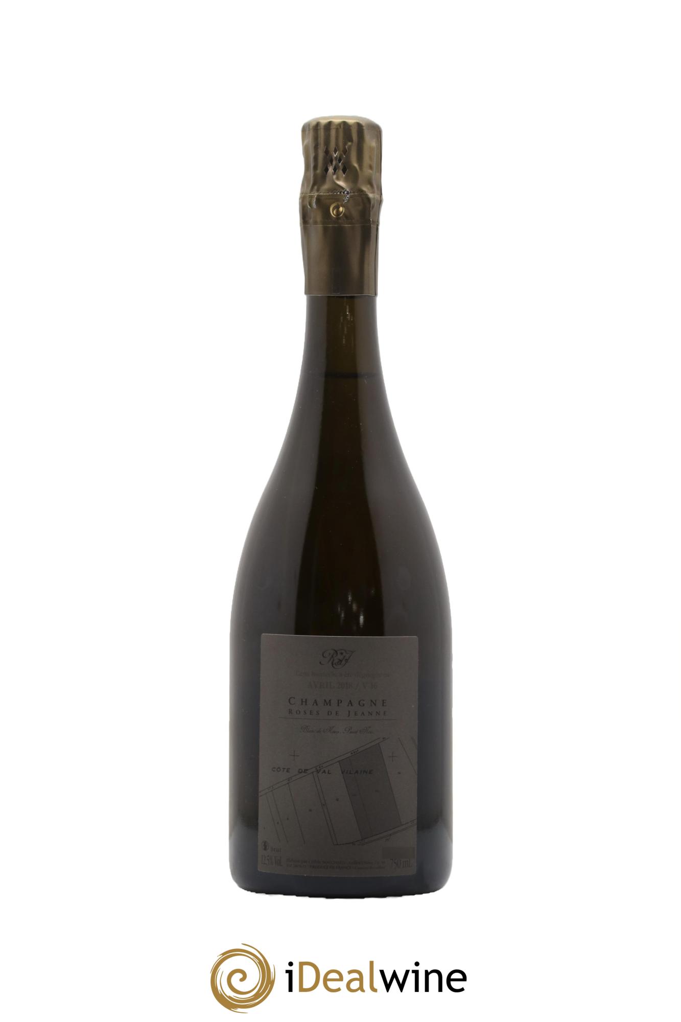 Roses de Jeanne Côte de Val Vilaine Blanc de Noirs Cédric Bouchard 2016 - Lot de 1 bouteille - 1