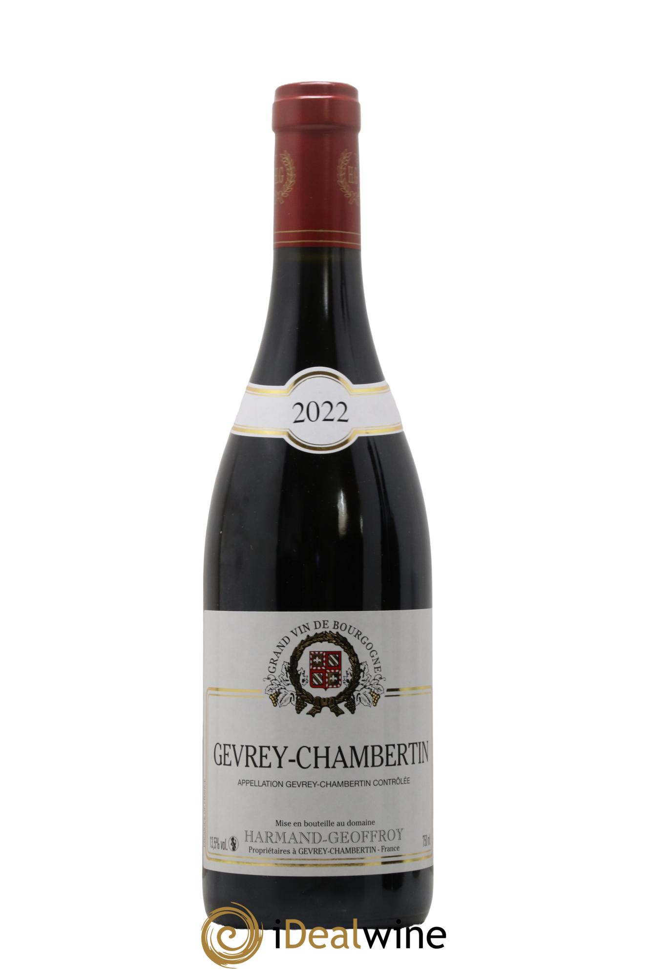 Gevrey-Chambertin Harmand-Geoffroy (Domaine) 2022 - Lot de 1 bouteille - 0