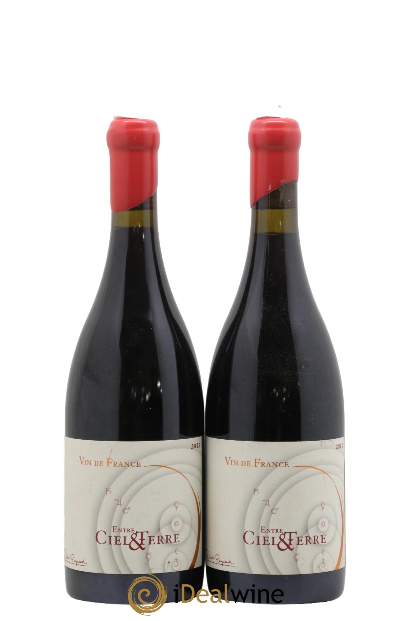Vin de France Entre Ciel et Terre David Reynaud 2012 - Lot of 2 bottles - 0