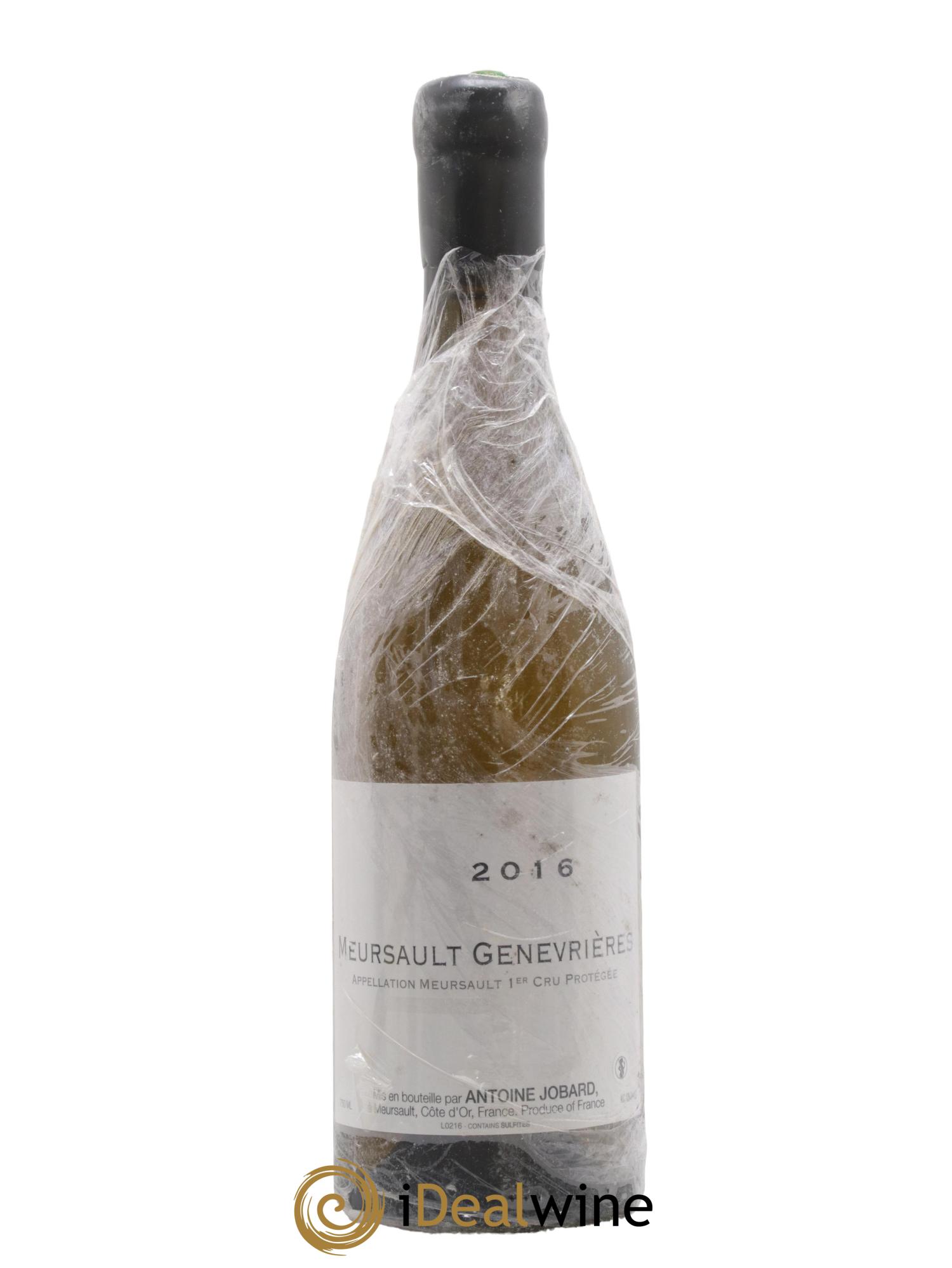 Meursault 1er Cru Genevrières François et Antoine Jobard (Domaine) 2016 - Lot of 1 bottle - 0