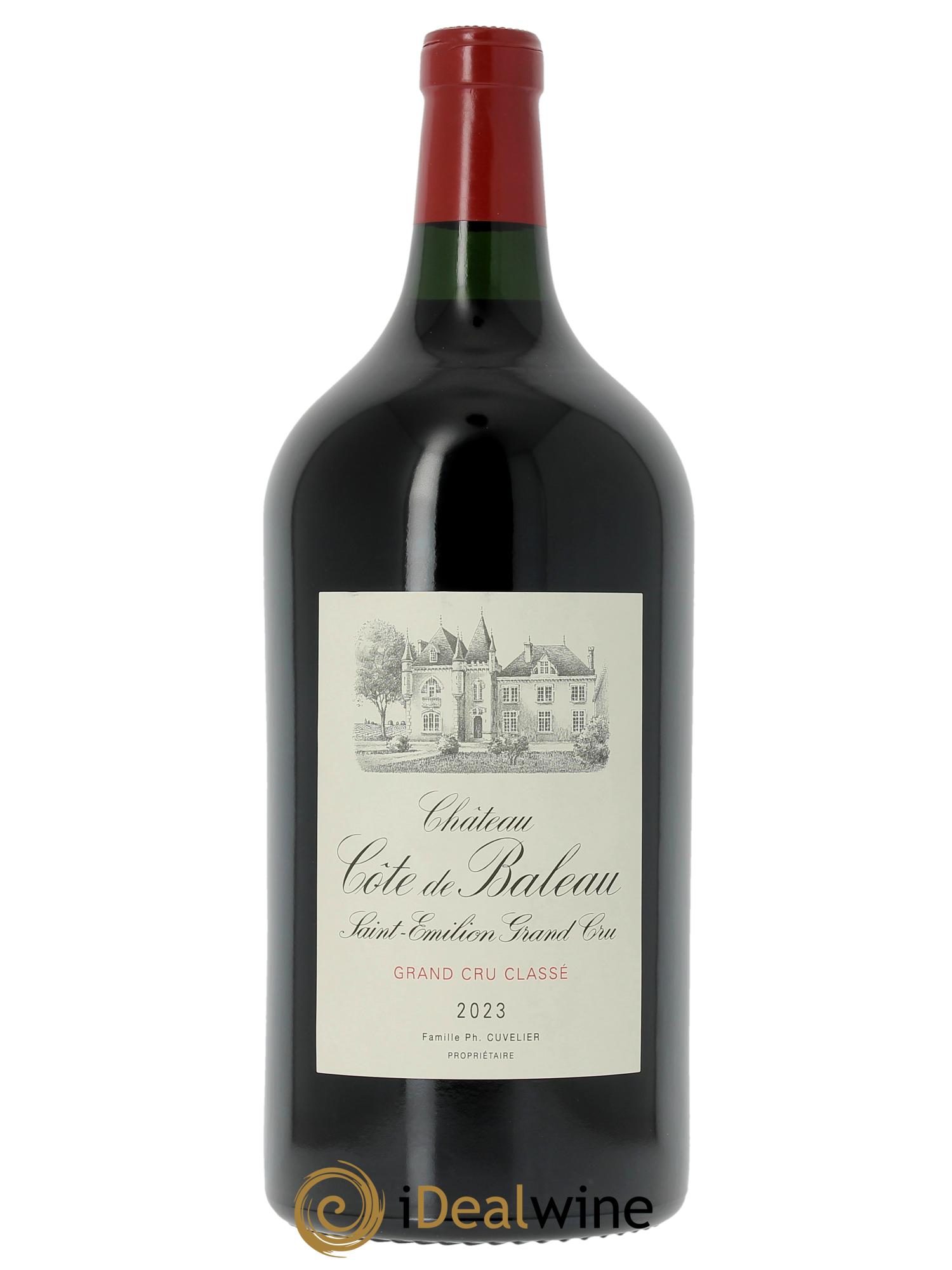 Château Côte de Baleau Grand Cru Classé  2023 - Lot de 1 double magnum - 1