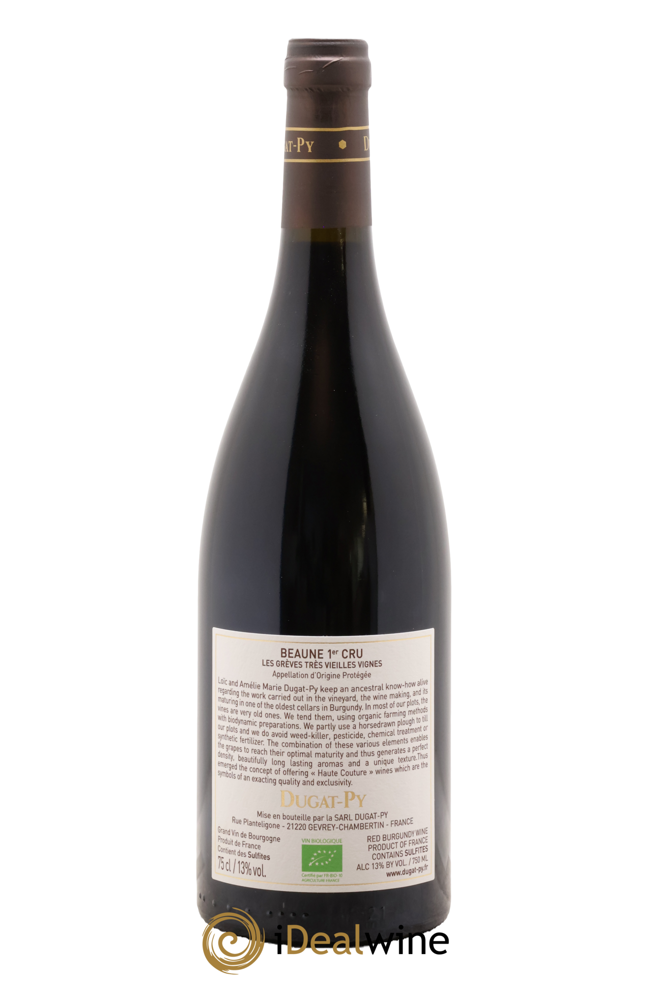 Beaune 1er Cru Les Grèves Très Vieilles Vignes Dugat-Py 2022 - Lot of 1 bottle - 1