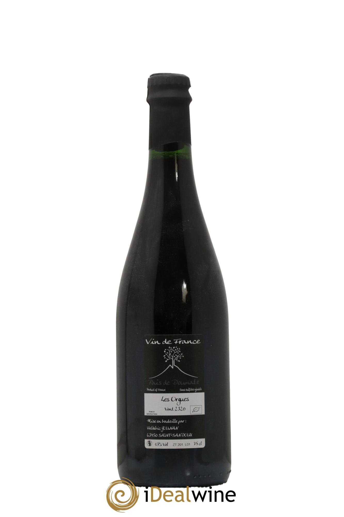 Vin de France Les Orgues Vignoble de l'Arbre Blanc 2020 - Posten von 1 Flasche - 1