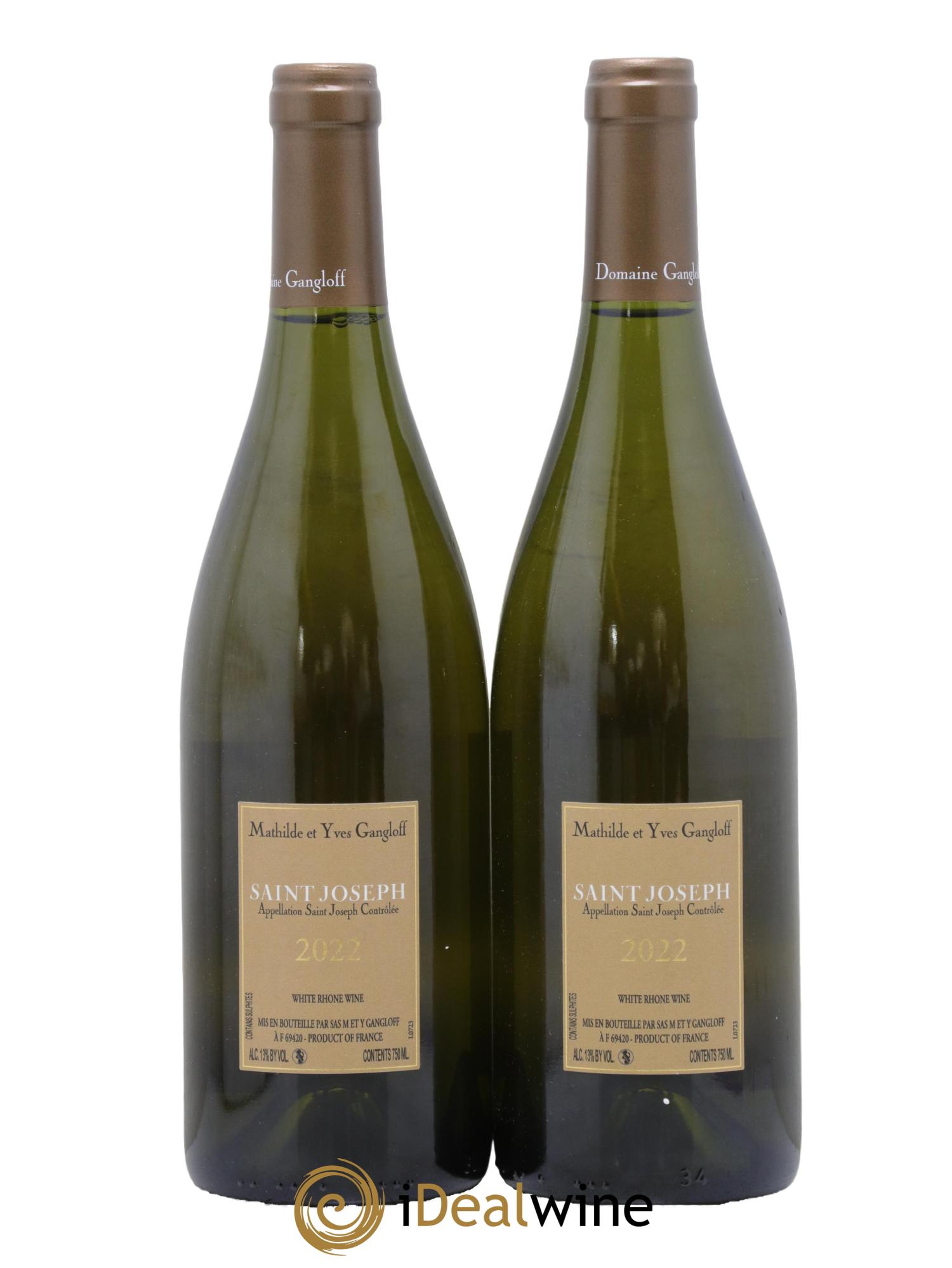 Saint-Joseph Gangloff (Domaine) 2022 - Lot of 2 bottles - 1