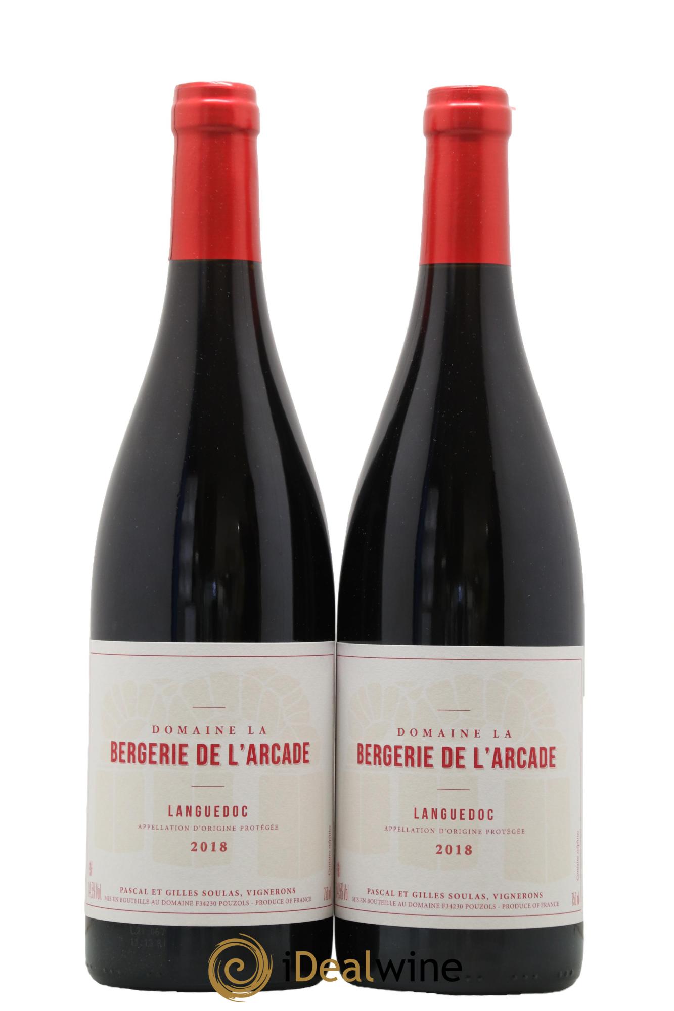 Languedoc La Bergerie de l'Arcade (Domaine) 2018 - Lot de 2 bouteilles - 0