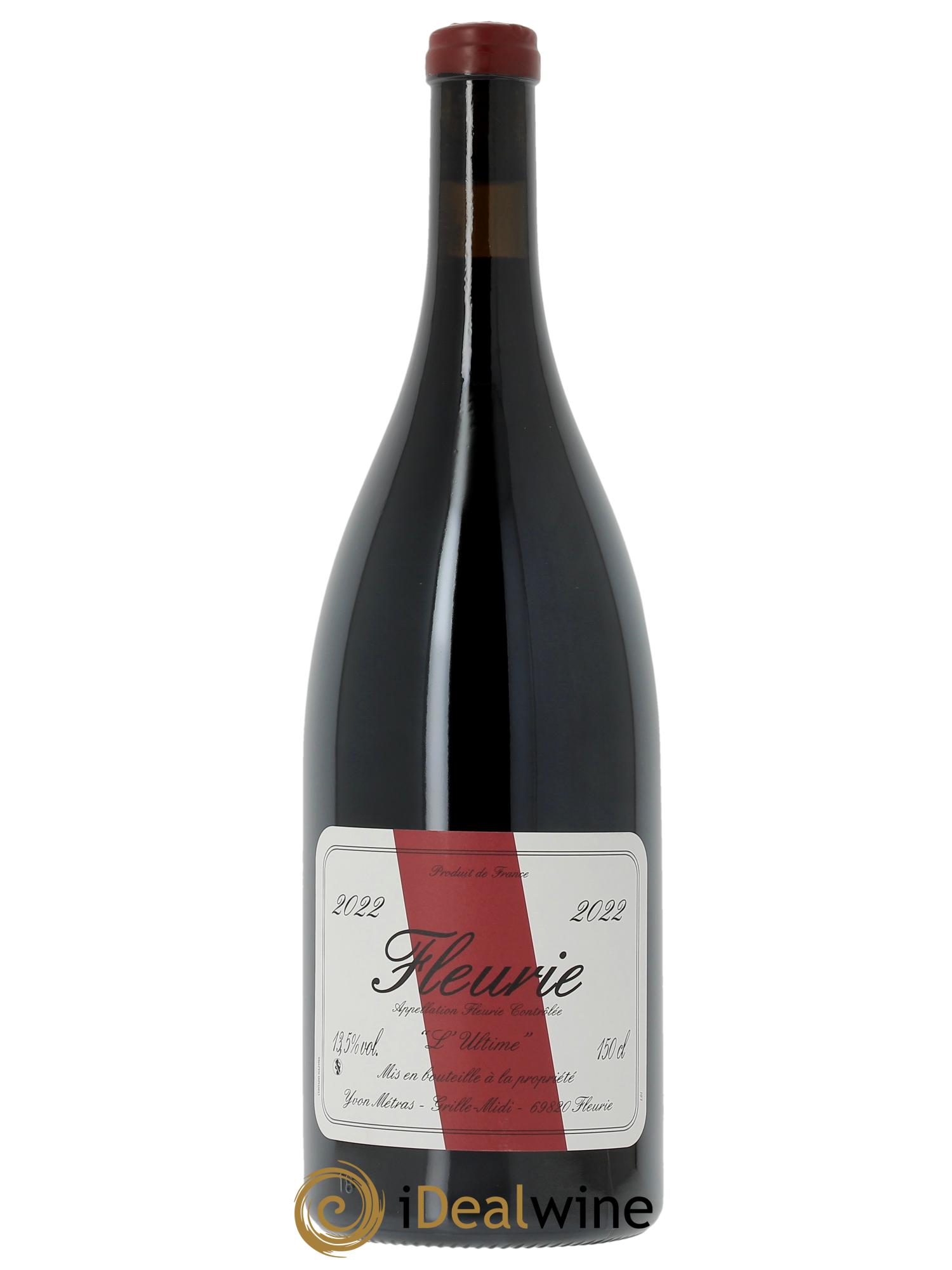 Fleurie l'Ultime Yvon Métras 2022 - Lot de 1 magnum - 0
