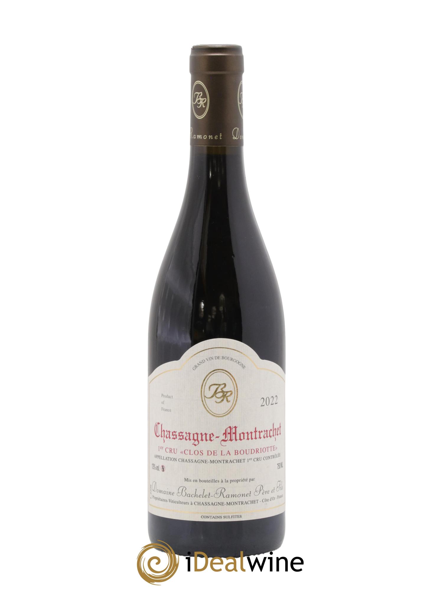 Chassagne-Montrachet 1er Cru Clos de la Boudriotte Bachelet-Ramonet (Domaine) 2022 - Posten von 1 Flasche - 0