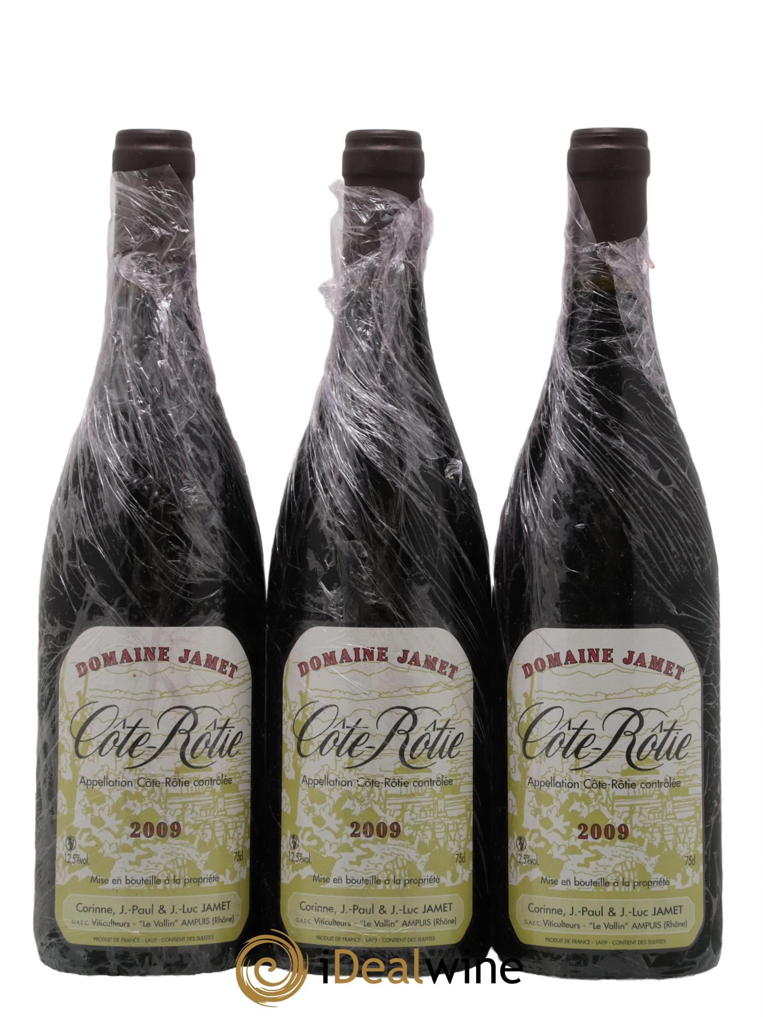 Côte-Rôtie Jamet (Domaine) 2009 - Lot de 3 bouteilles - 0