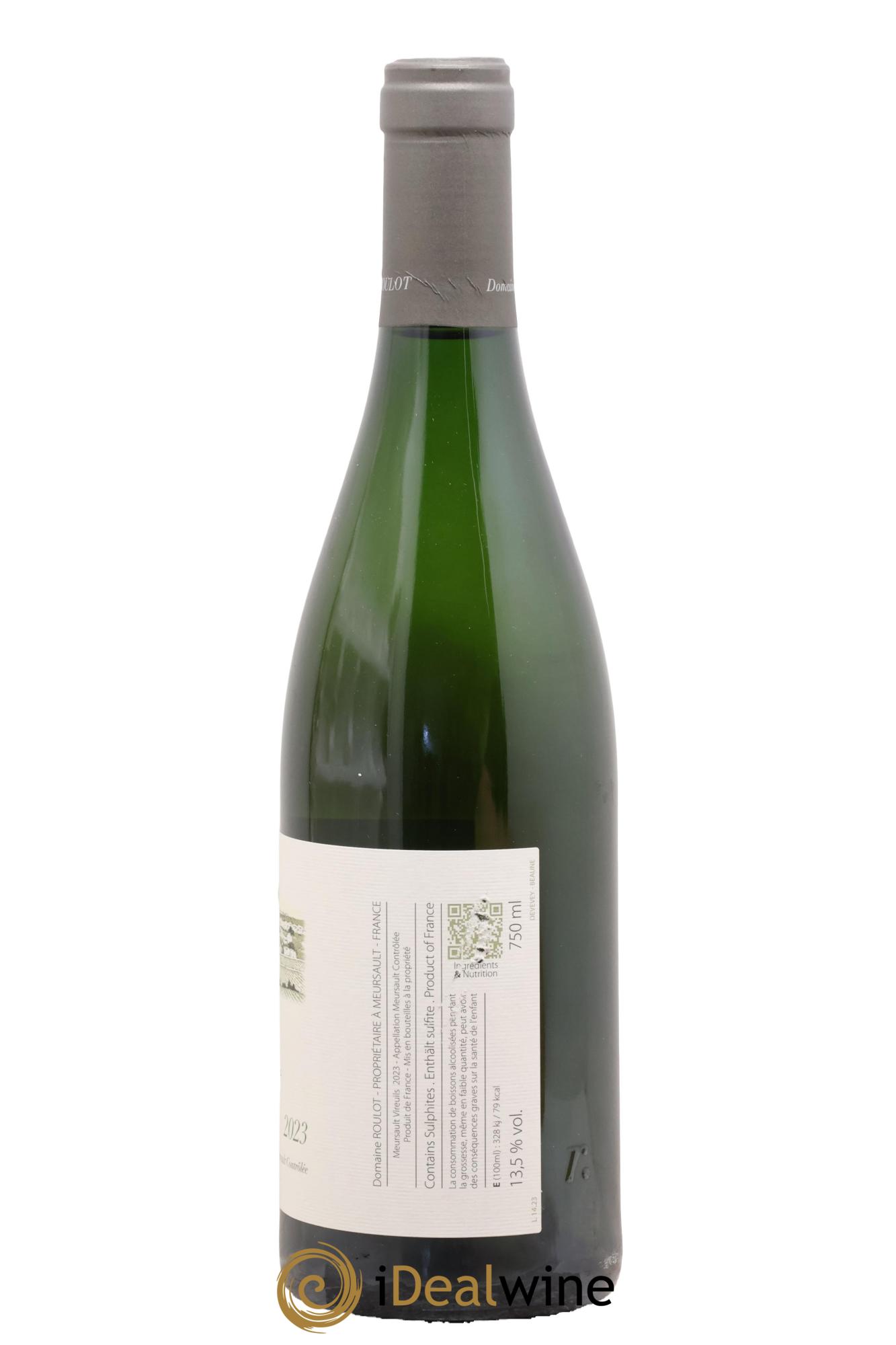 Meursault Les Vireuils Roulot (Domaine) 2023 - Lot of 1 bottle - 1