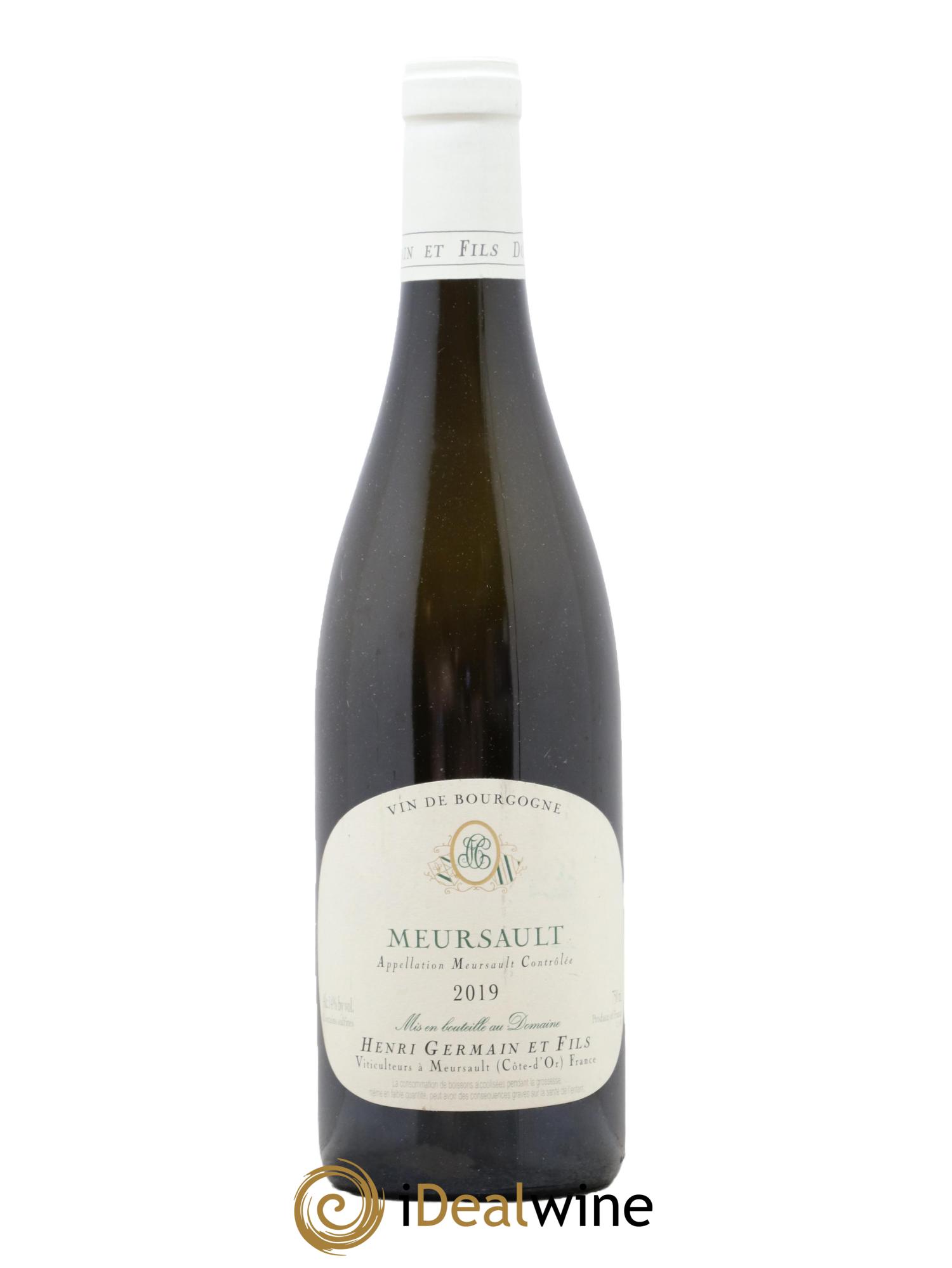 Meursault Henri Germain 2019 - Lot de 1 bouteille - 0
