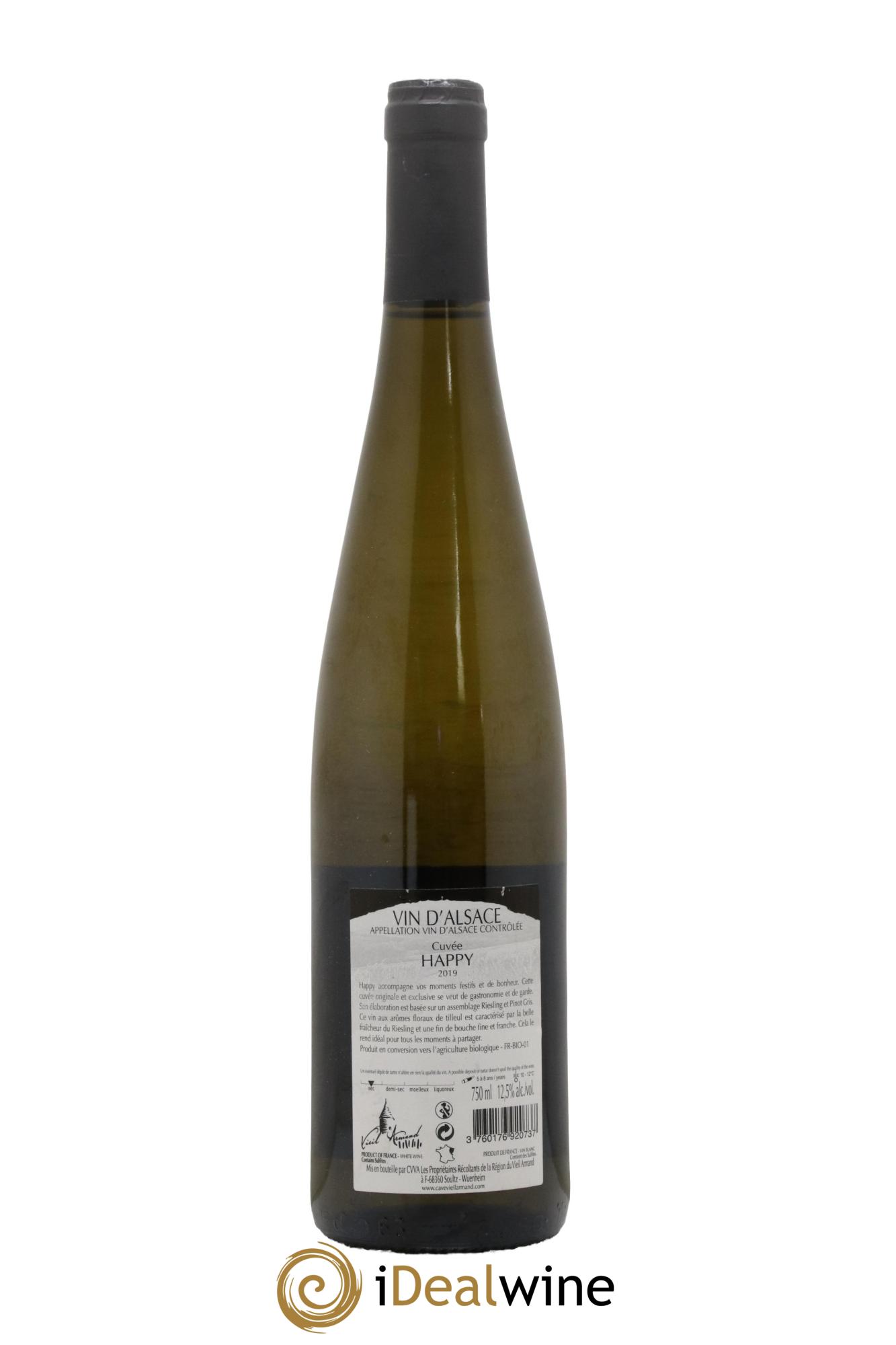 Alsace Cuvée Happy Viel Armand 2019 - Lot of 1 bottle - 1