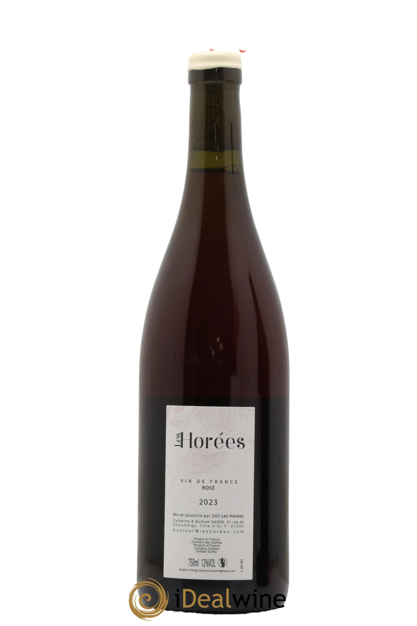 Bourgogne Rosé Bonheur Les Horées 2023 - Lot de 1 bouteille - 1