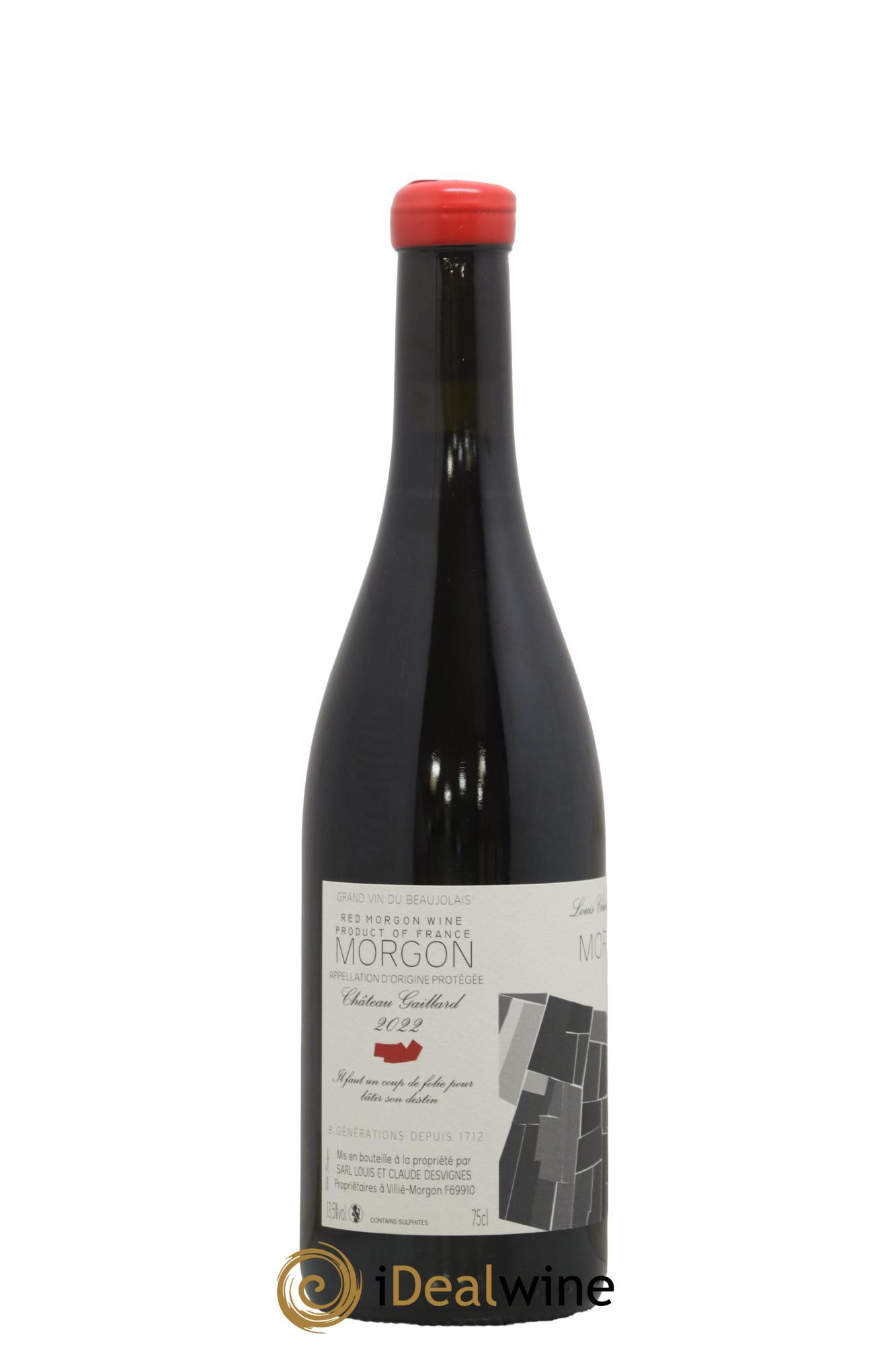 Morgon Château Gaillard Louis-Claude Desvignes 2022 - Posten von 1 Flasche - 1