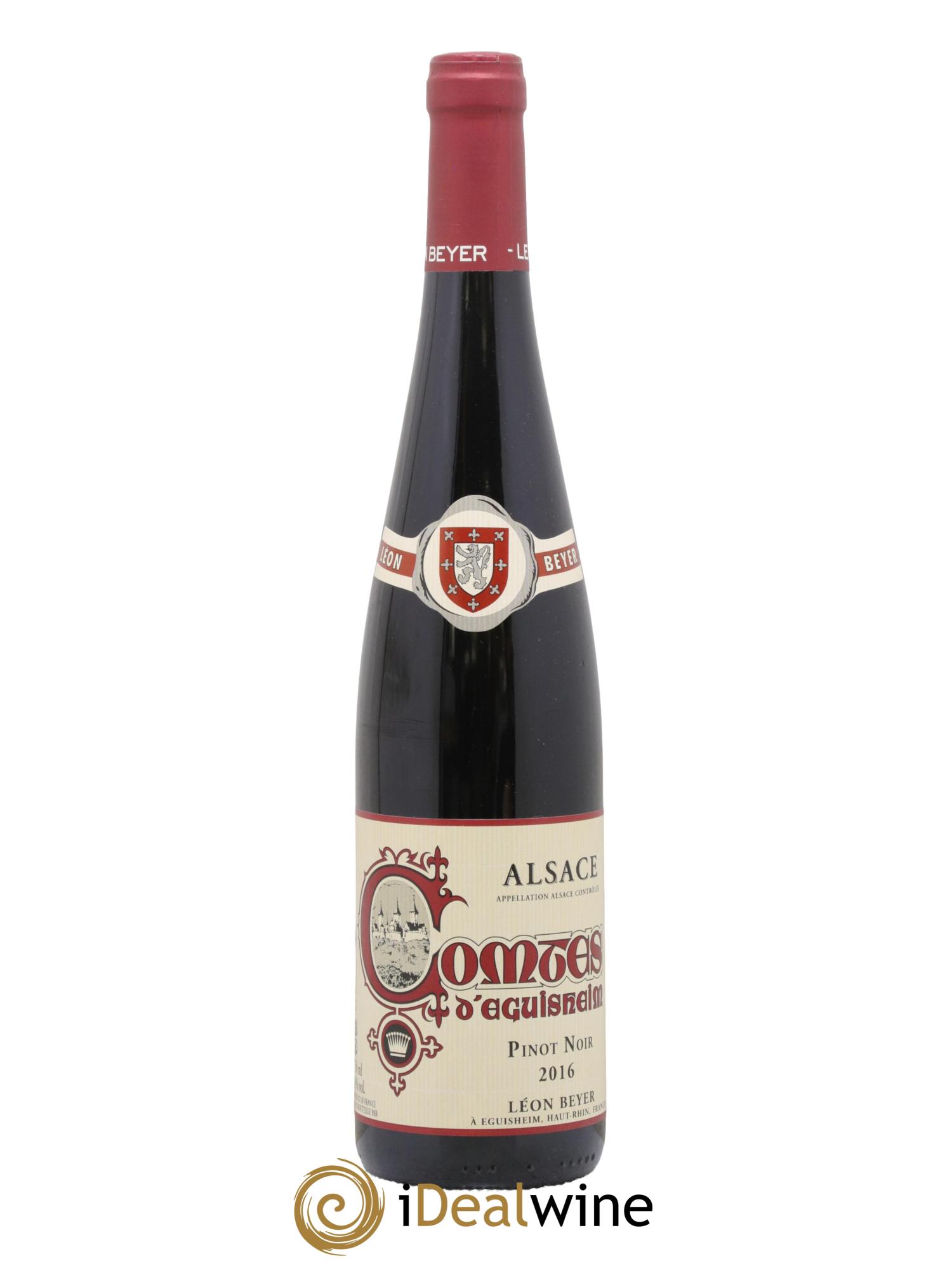 Alsace Comtes D'Eguisheim Pinot Noir Leon Beyer 2016 - Lot de 1 bouteille - 0